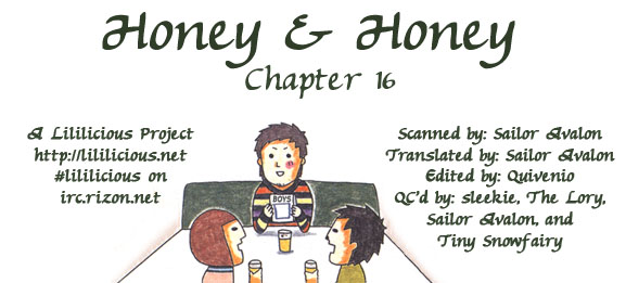 Honey & Honey Chapter 16 page 7 - Chapter 16: Bian Friends