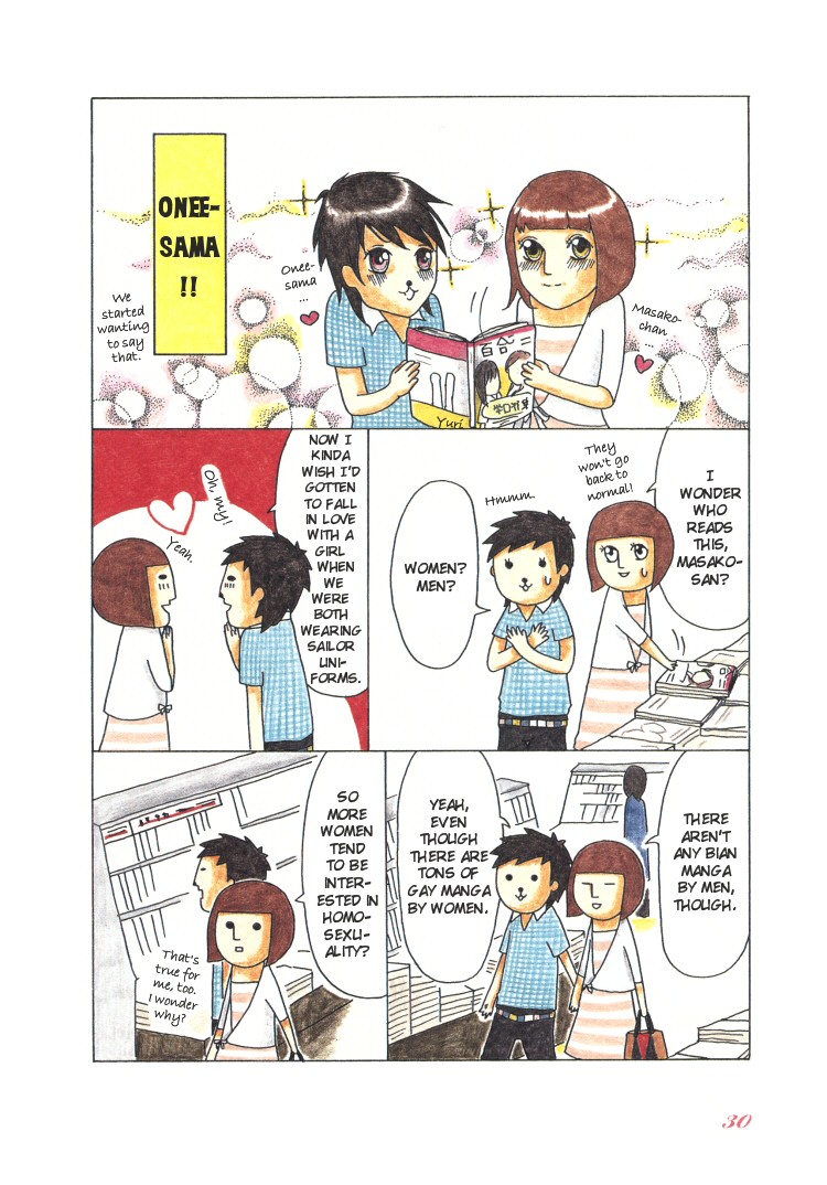 Honey & Honey Chapter 20 page 5 - Chapter 20: A Woman's Road to Manga