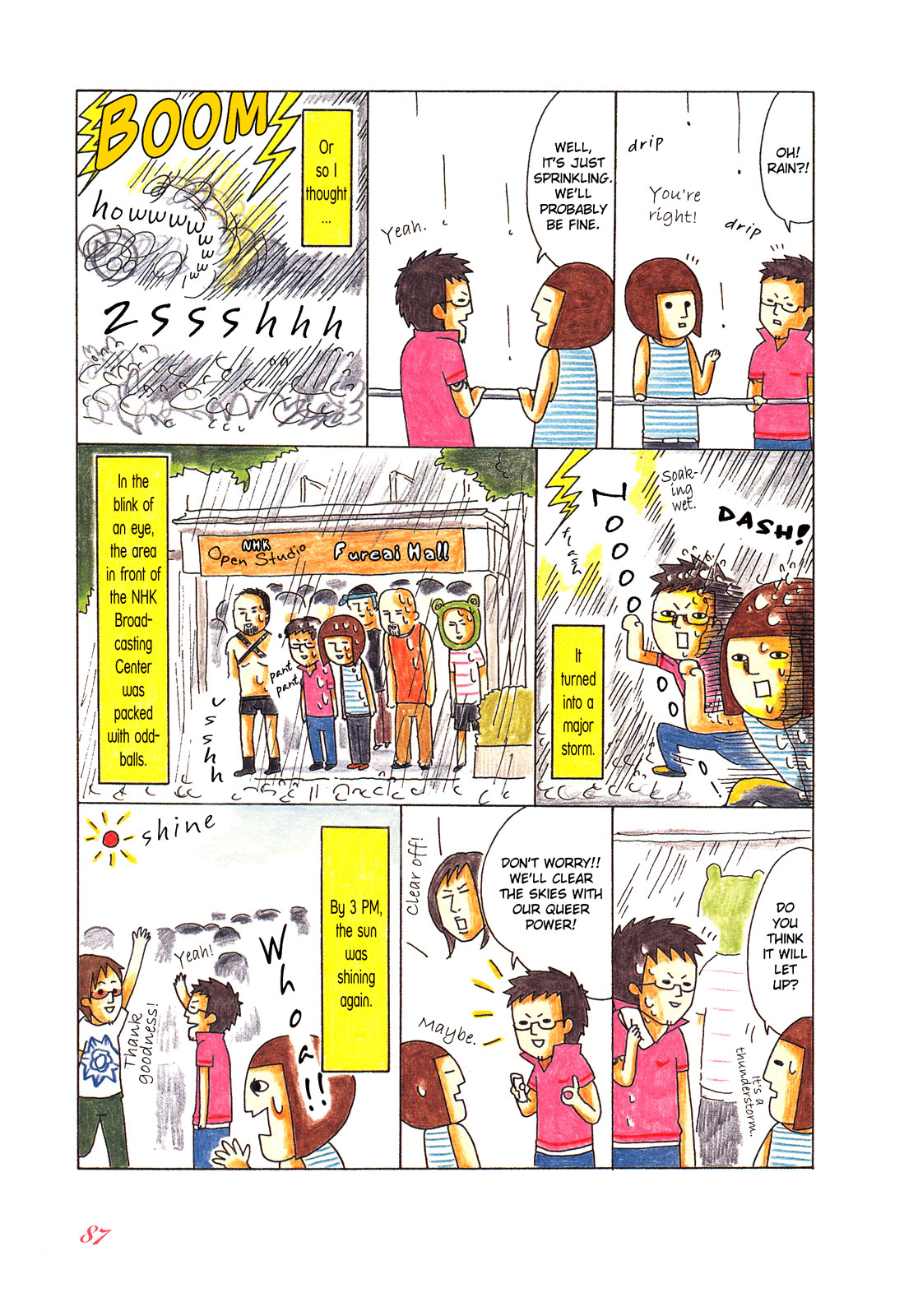 Honey & Honey Chapter 28 page 7 - Chapter 28: I Went to the 2006 Tokyo Lesbian & Gay Parade!