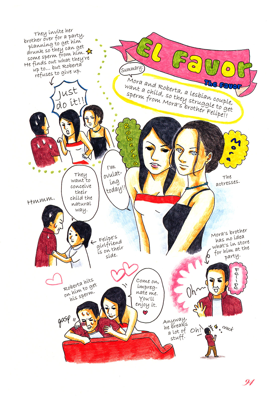 Honey & Honey Chapter 29 page 4 - Chapter 29: Report on the 15th Tokyo International Lesbian & Gay Film Festival