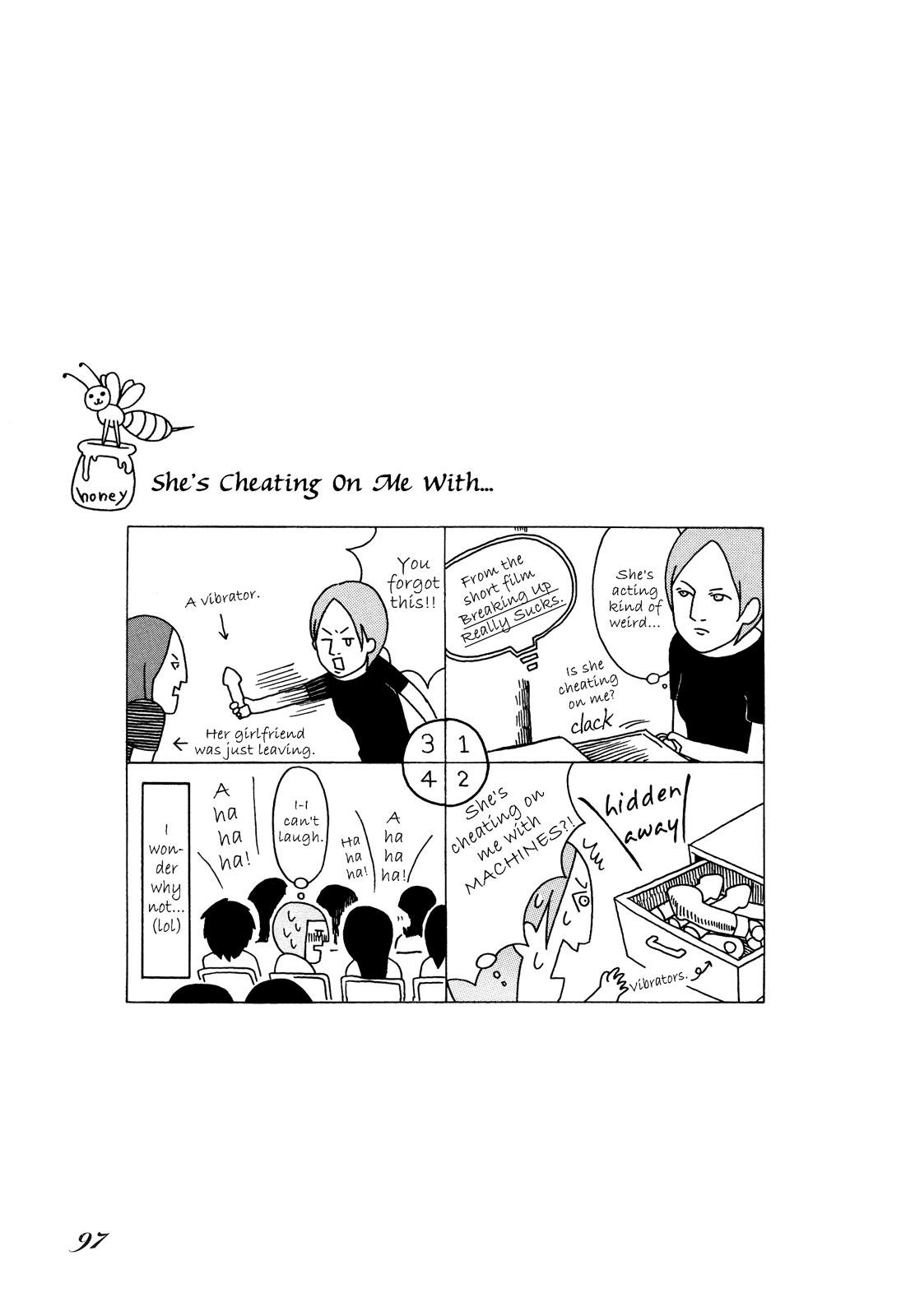 Honey & Honey Chapter 29 page 7 - Chapter 29: Report on the 15th Tokyo International Lesbian & Gay Film Festival
