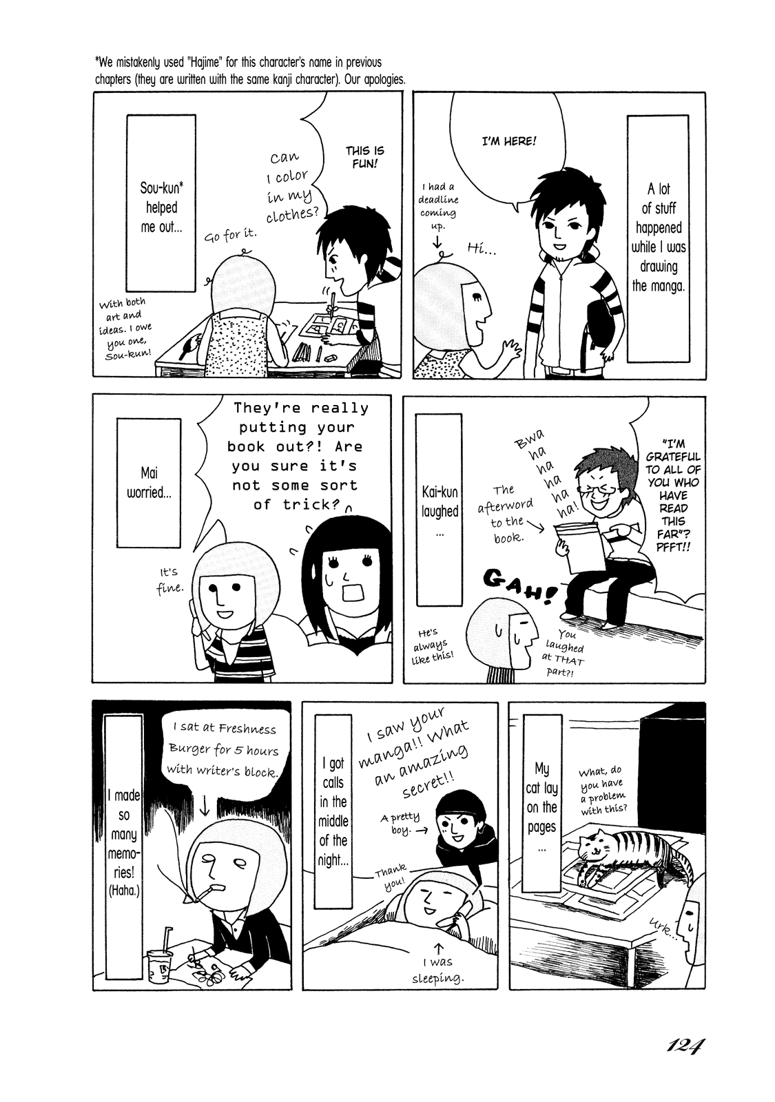 Honey & Honey Chapter 32 page 4 - Chapter 32: After The Book Came Out...