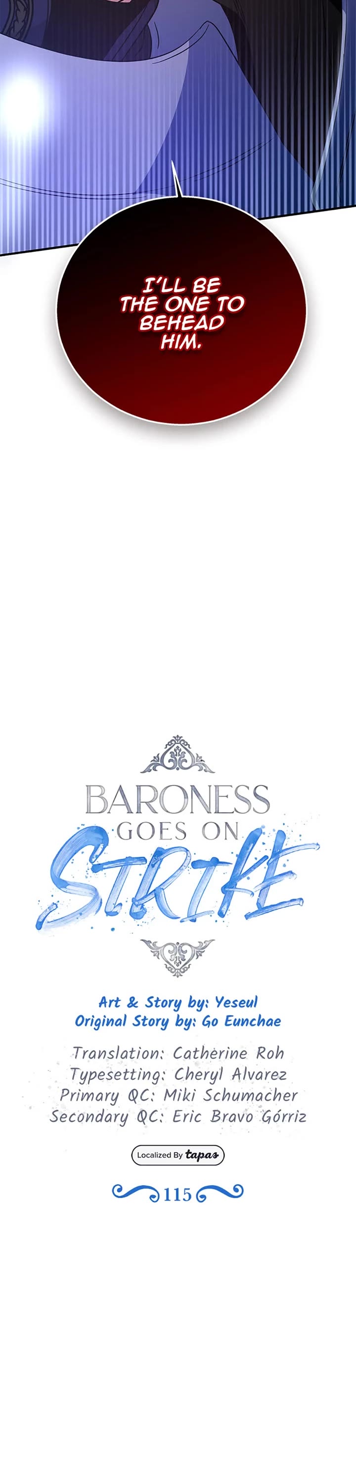 Honey, I’m Going On a Strike Chapter 115 page 22 - Chapter 115: Baron Gush