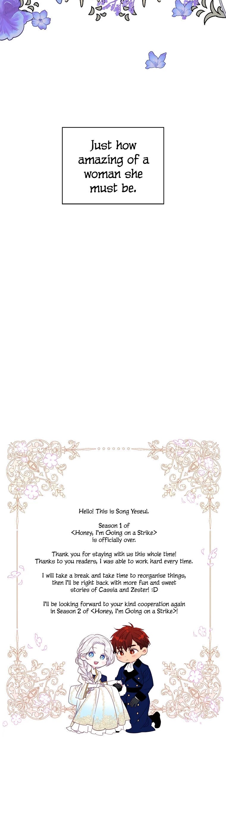 Honey, I’m Going On a Strike Chapter 54 page 47 - Chapter 54: Season 1 Finale