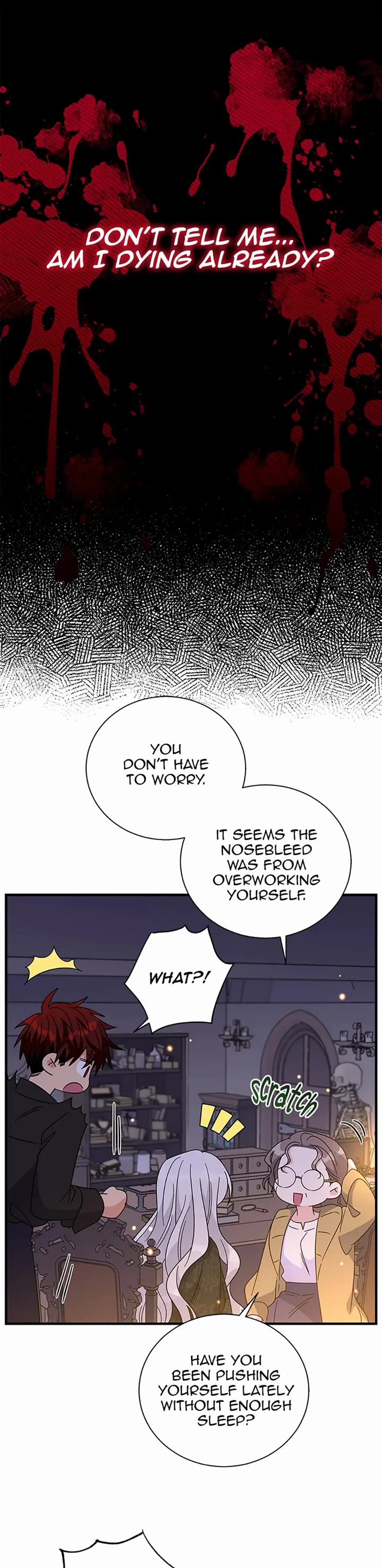 Honey, I’m Going On a Strike Chapter 76 page 10 - Chapter 76: Nosebleeds