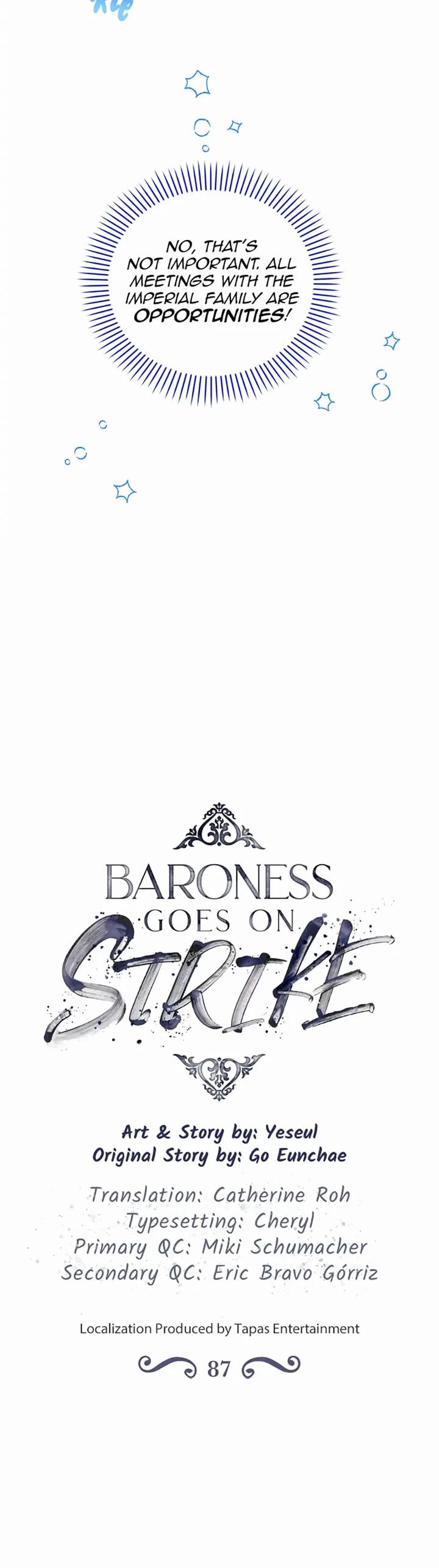 Honey, I’m Going On a Strike Chapter 87 page 4 - Chapter 87: A Blue Wig