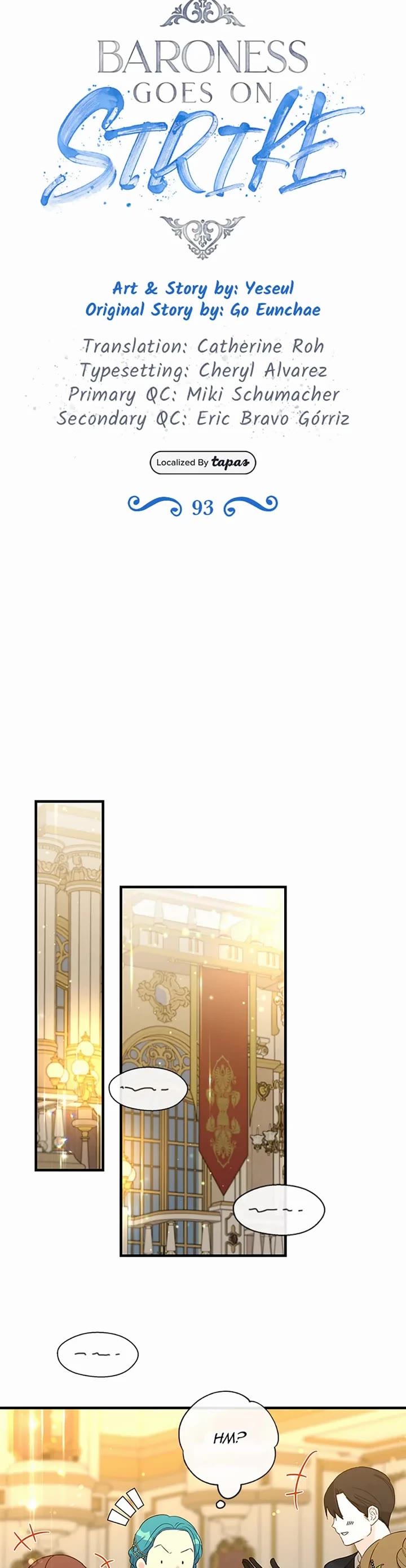 Honey, I’m Going On a Strike Chapter 93 page 15 - Chapter 93: Overheard at the Castle