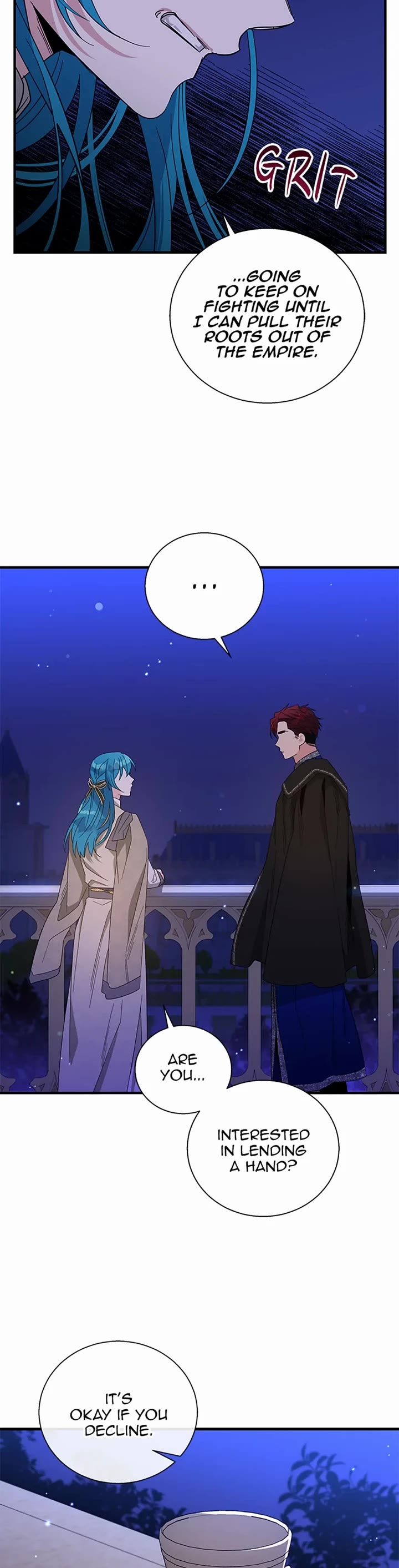 Honey, I’m Going On a Strike Chapter 93 page 4 - Chapter 93: Overheard at the Castle