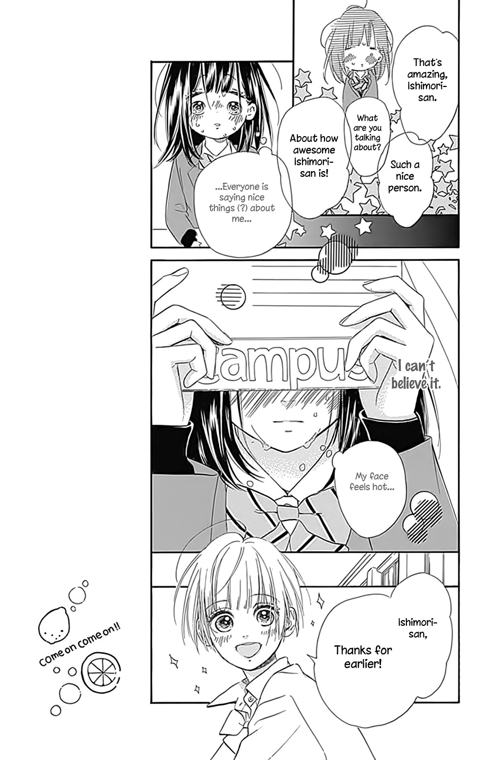 Honey Lemon Soda Chapter 1 page 27 - Chapter 1