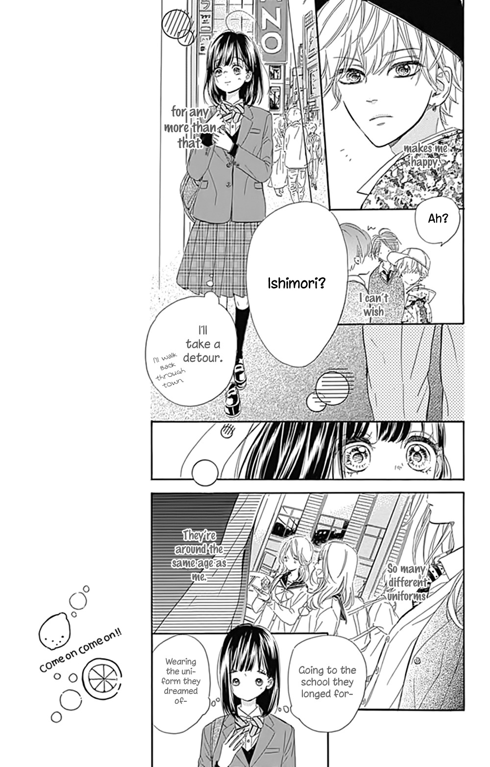 Honey Lemon Soda Chapter 3 page 9 - Chapter 3