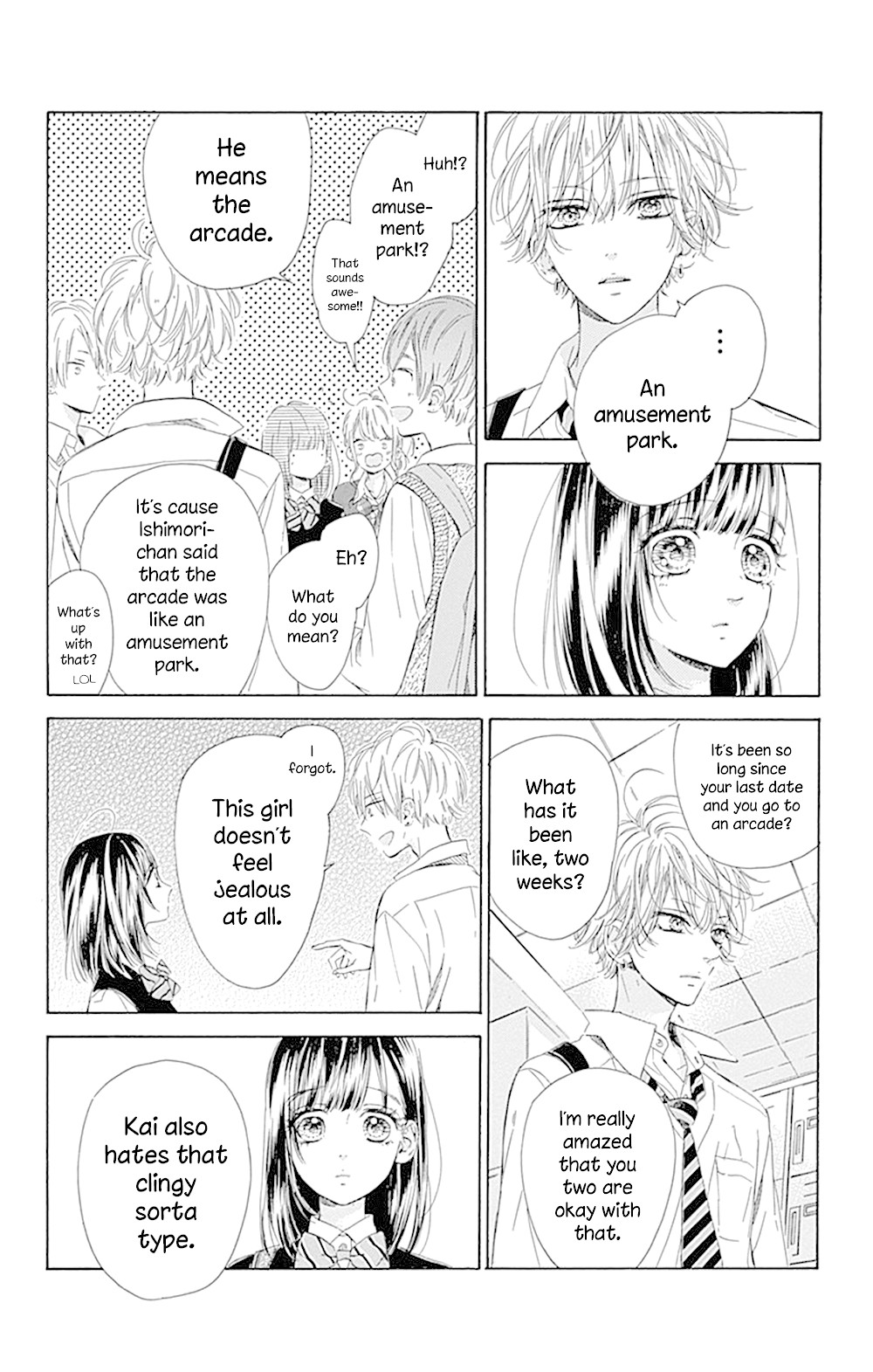 Honey Lemon Soda Chapter 37 page 14 - Chapter 37