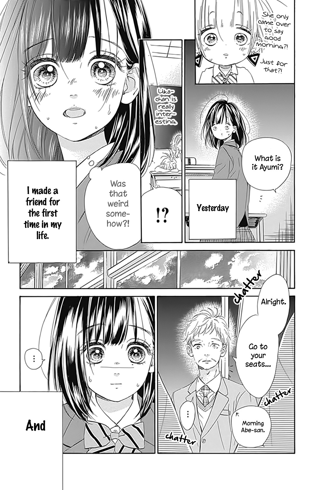 Honey Lemon Soda Chapter 4 page 7 - Chapter 4