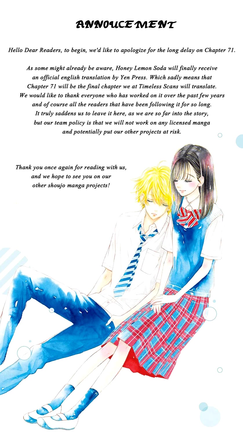 Honey Lemon Soda Chapter 71 page 46 - Chapter 71