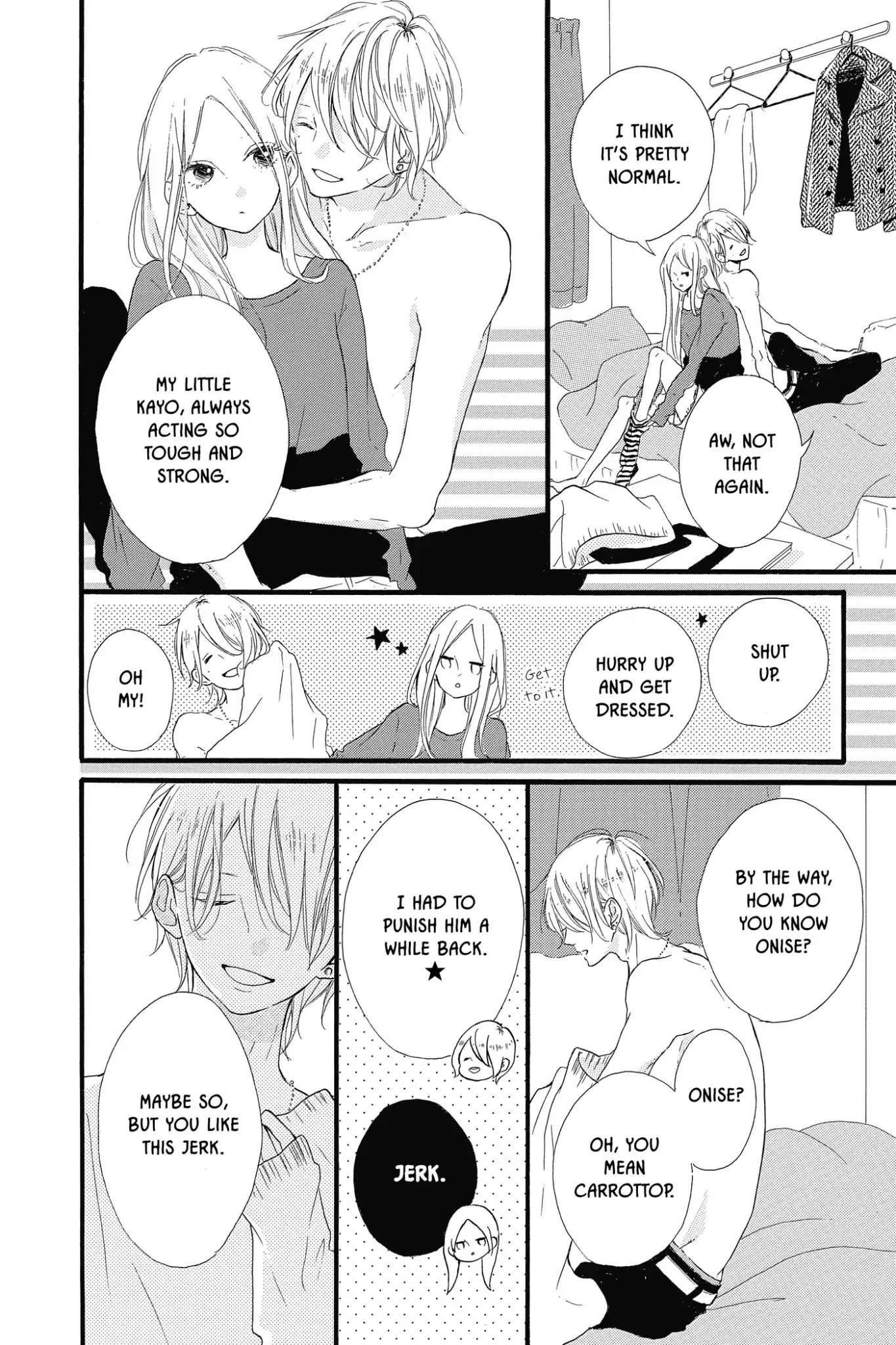 Honey (MEGURO Amu) Chapter 18 page 18 - Chapter 18: Vol.4 #18 Misaki and Yashiro