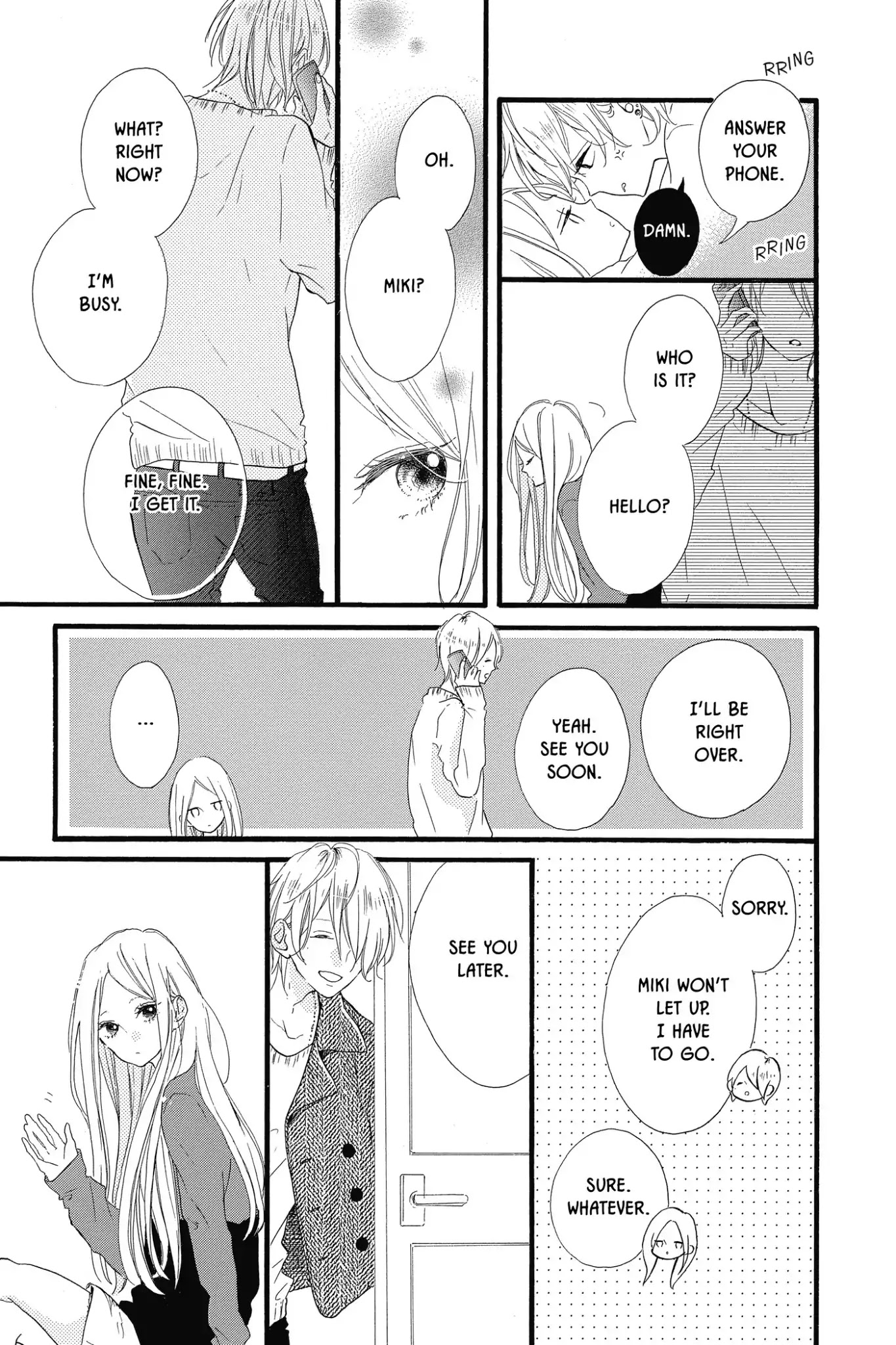 Honey (MEGURO Amu) Chapter 18 page 21 - Chapter 18: Vol.4 #18 Misaki and Yashiro