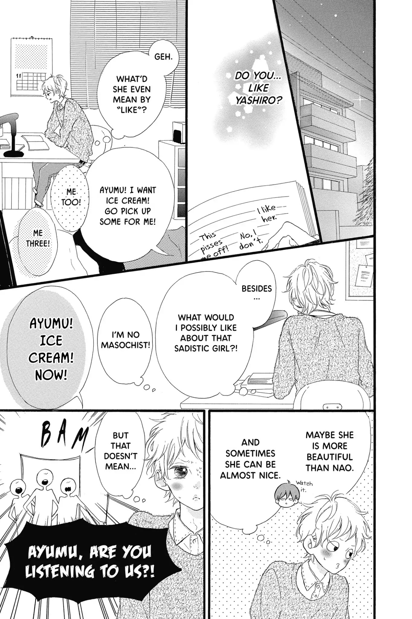 Honey (MEGURO Amu) Chapter 18 page 23 - Chapter 18: Vol.4 #18 Misaki and Yashiro