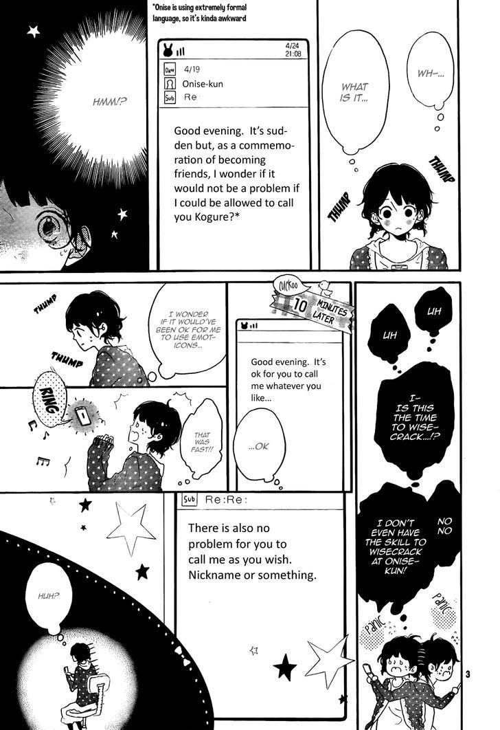 Honey (MEGURO Amu) Chapter 2 page 4 - Chapter 2