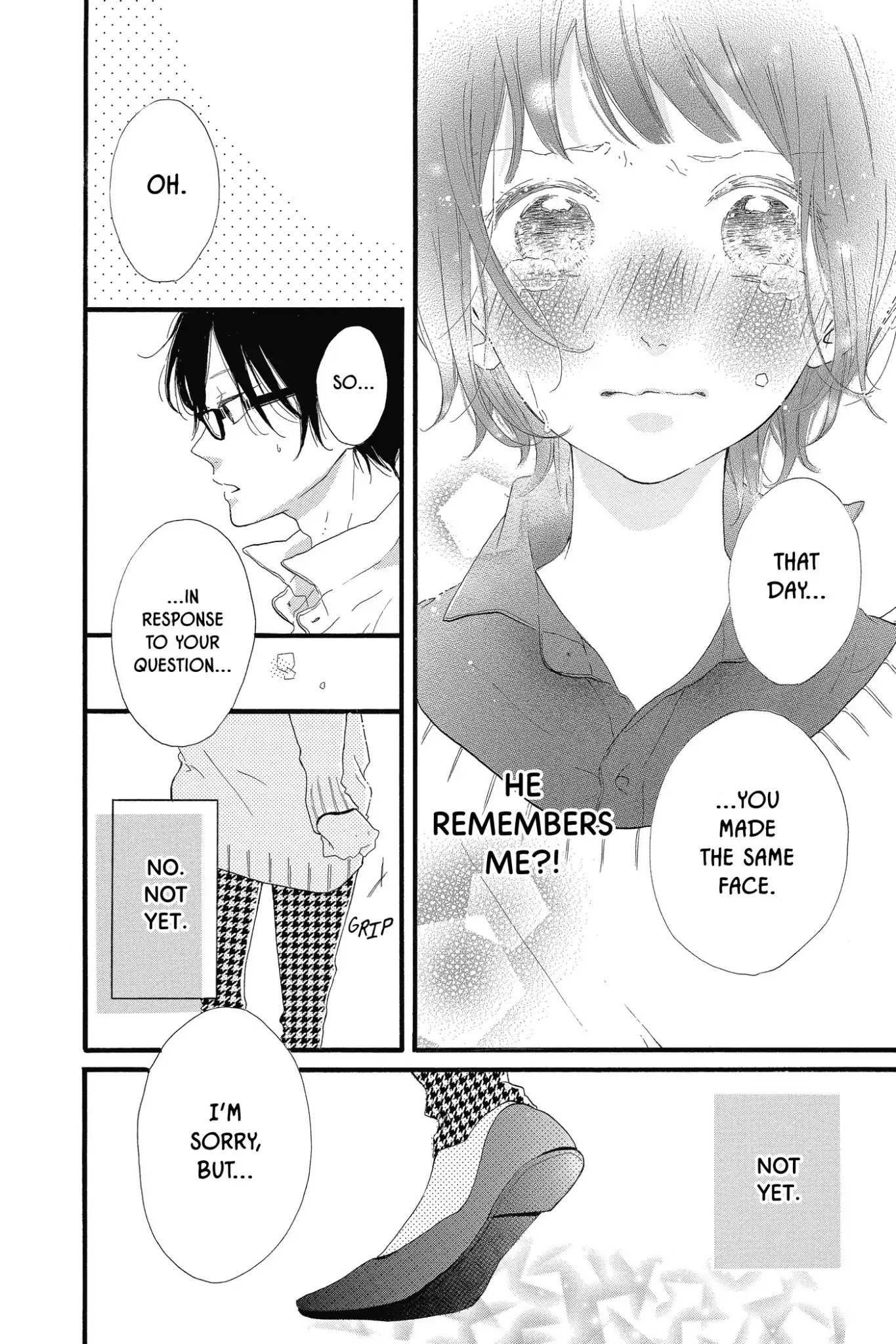 Honey (MEGURO Amu) Chapter 20.5 page 14 - Vol.4 Bonus Manga: A Tale of a Small Love