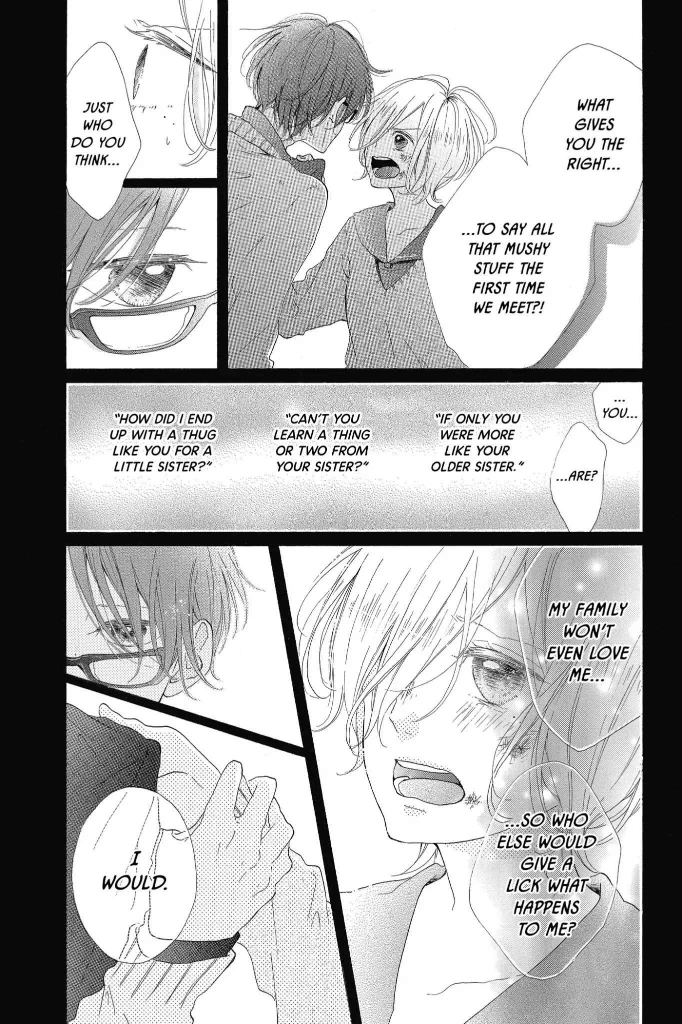 Honey (MEGURO Amu) Chapter 20.5 page 8 - Vol.4 Bonus Manga: A Tale of a Small Love
