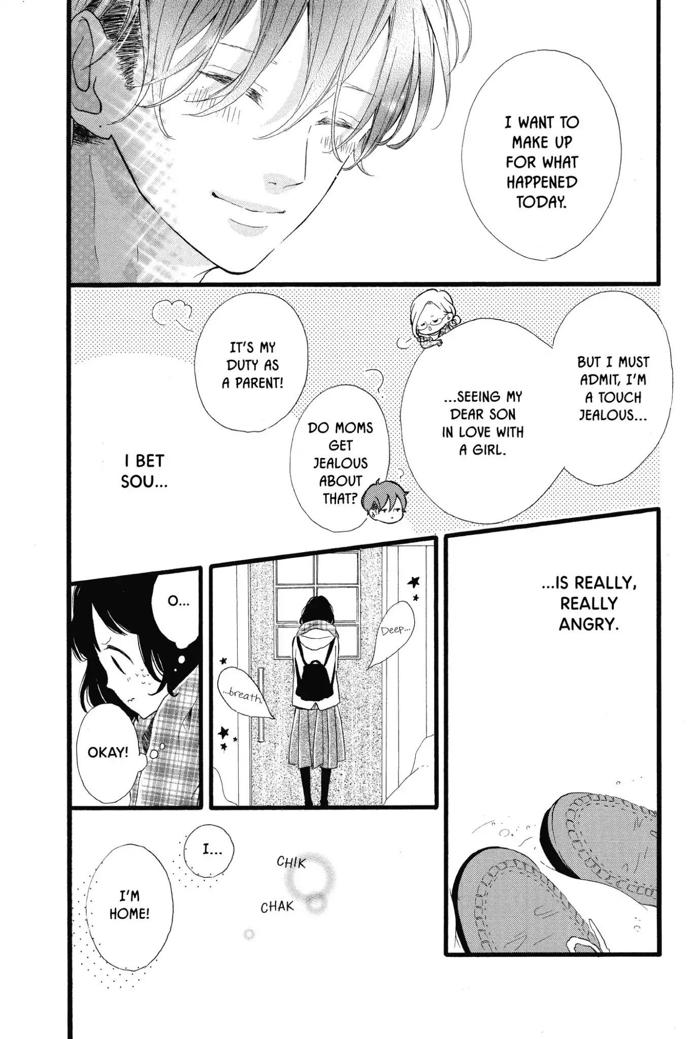 Honey (MEGURO Amu) Chapter 23 page 16 - Chapter 23: Vol.5 #23: Sou's Situation