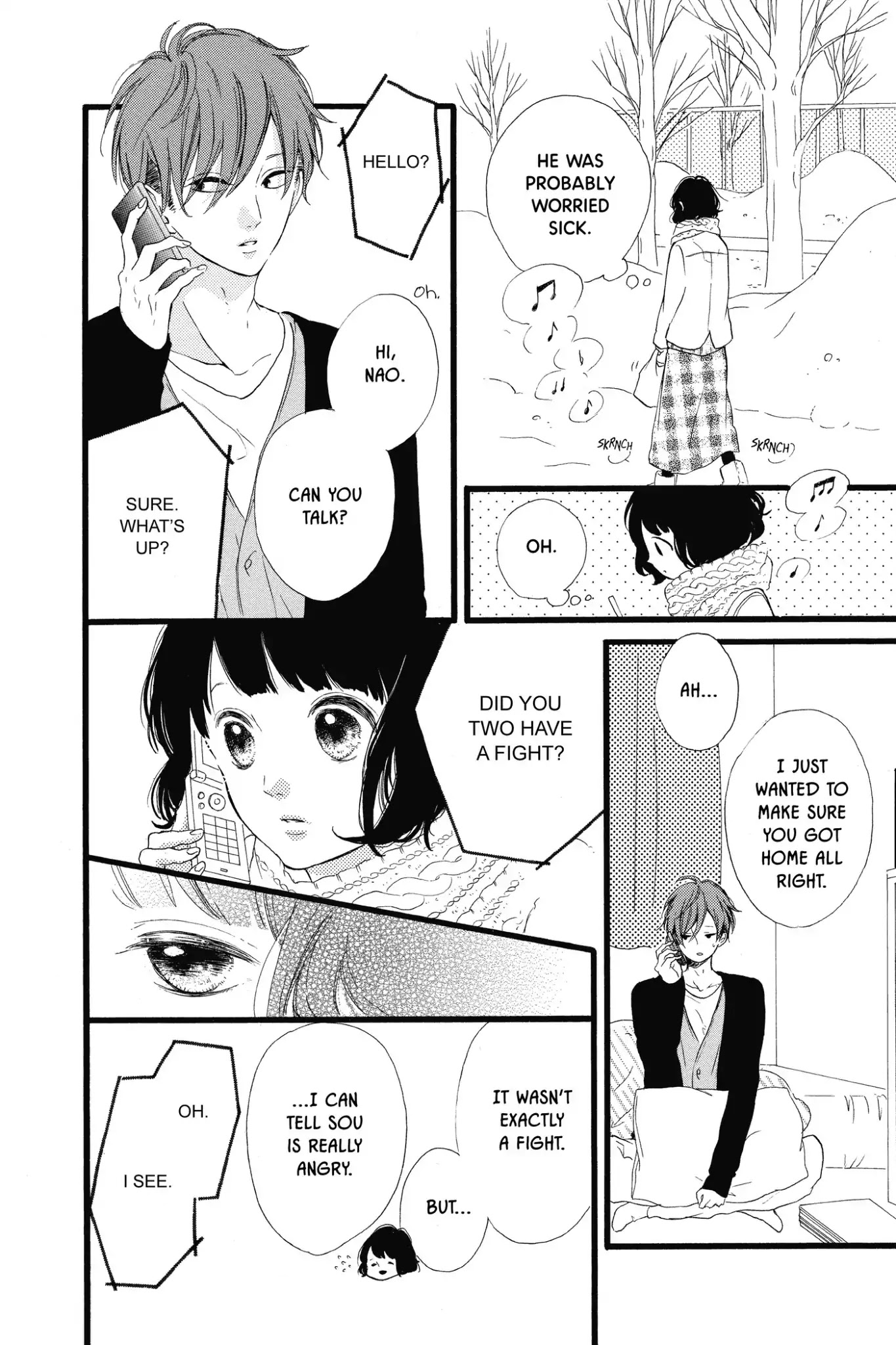 Honey (MEGURO Amu) Chapter 23 page 22 - Chapter 23: Vol.5 #23: Sou's Situation