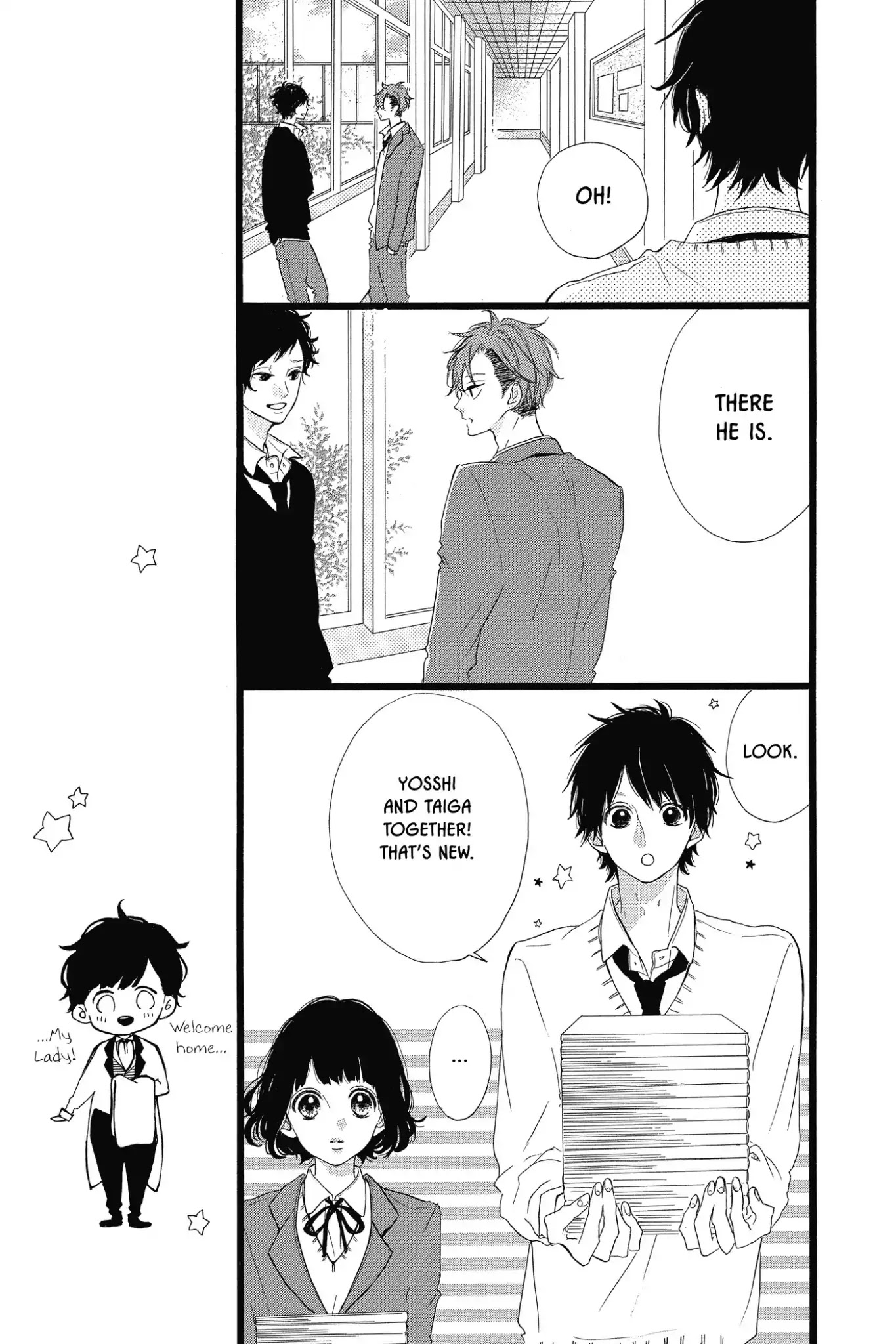 Honey (MEGURO Amu) Chapter 27 page 11 - Chapter 27: Vol.6 #27: Who's He?