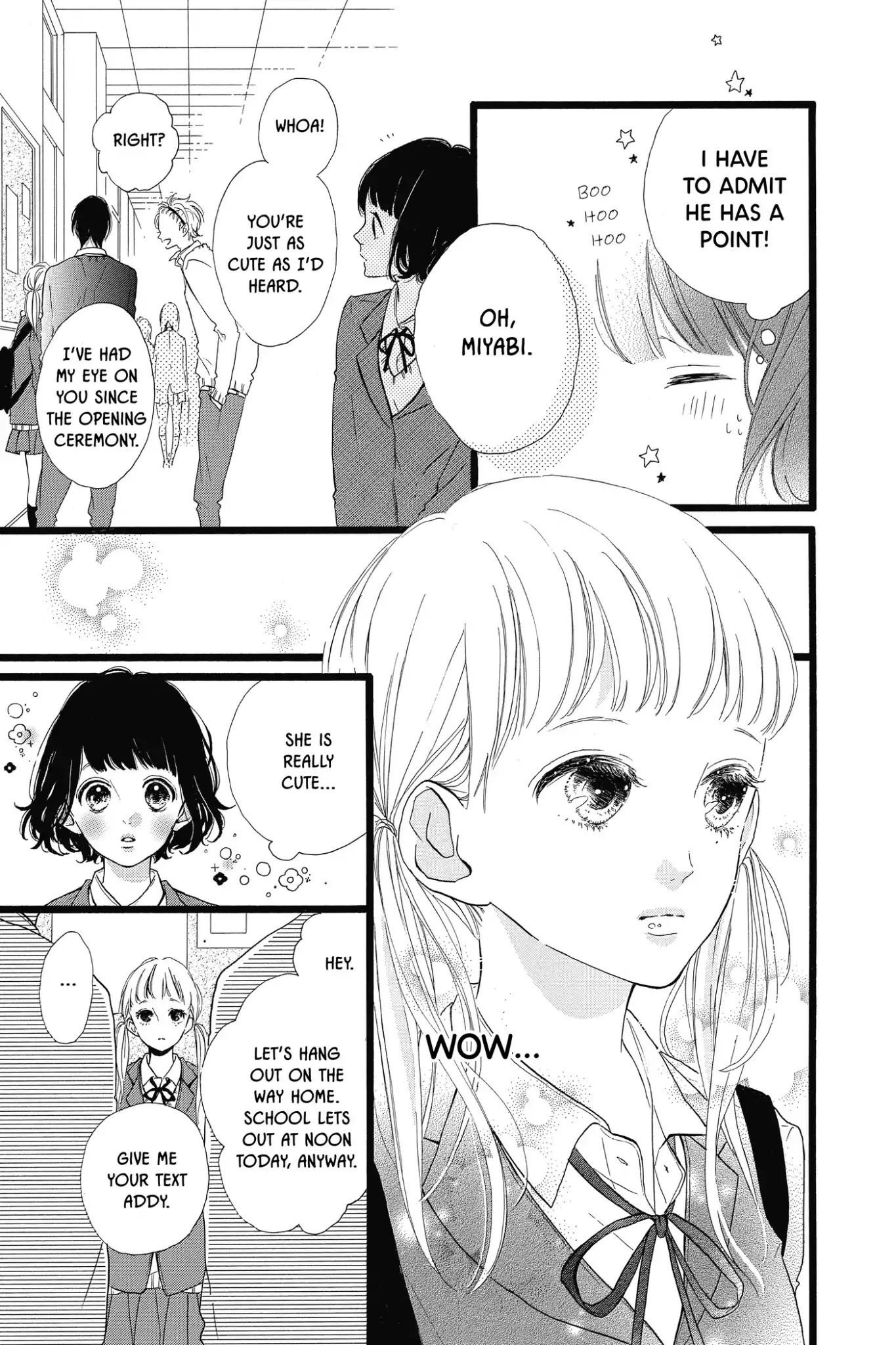 Honey (MEGURO Amu) Chapter 27 page 7 - Chapter 27: Vol.6 #27: Who's He?