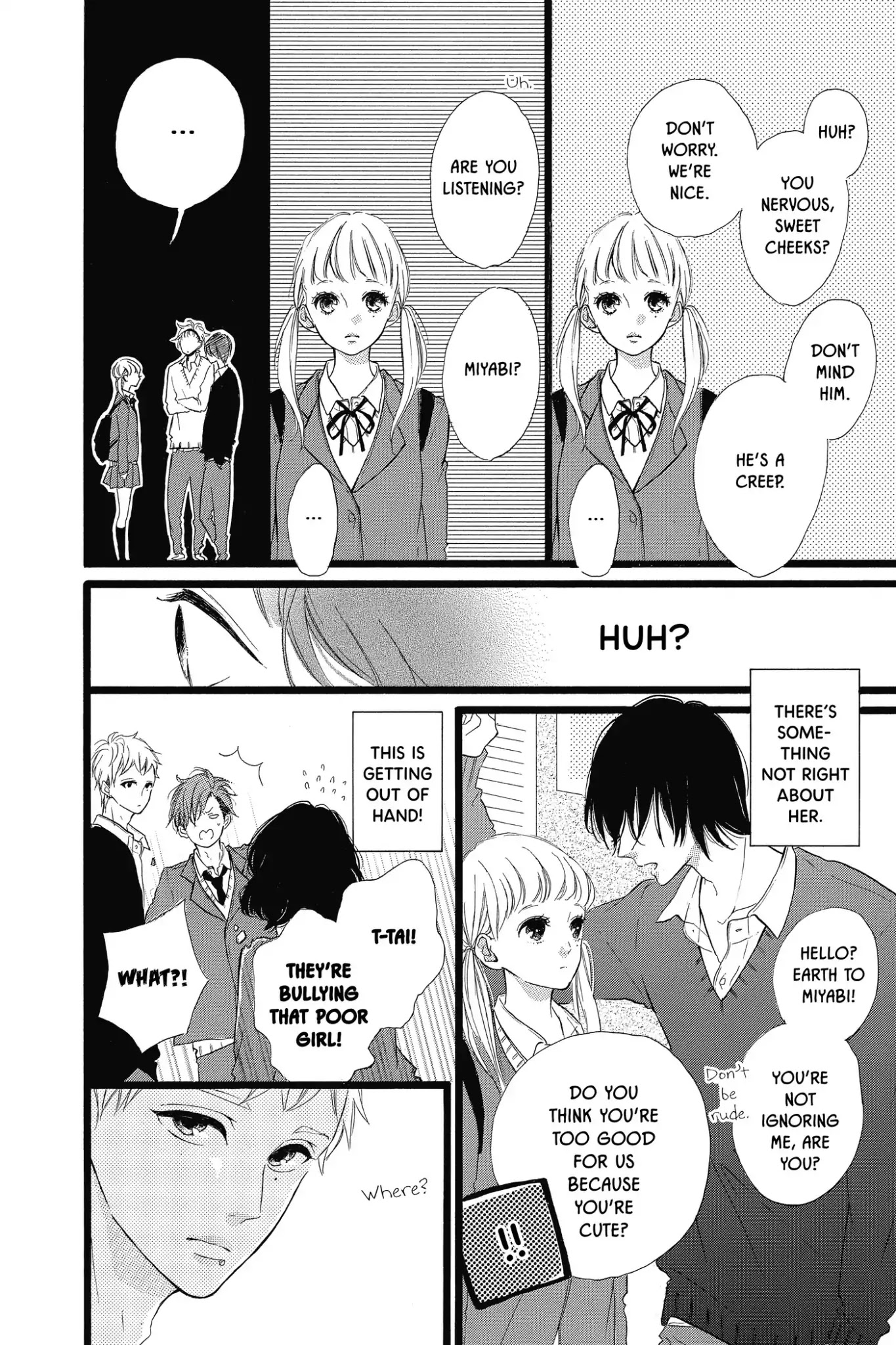Honey (MEGURO Amu) Chapter 27 page 8 - Chapter 27: Vol.6 #27: Who's He?