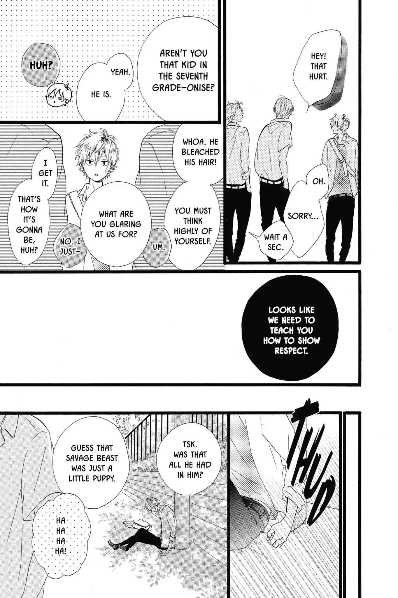 Honey (MEGURO Amu) Chapter 28 page 11 - Chapter 28: Vol.6 #28: Back in Junior High