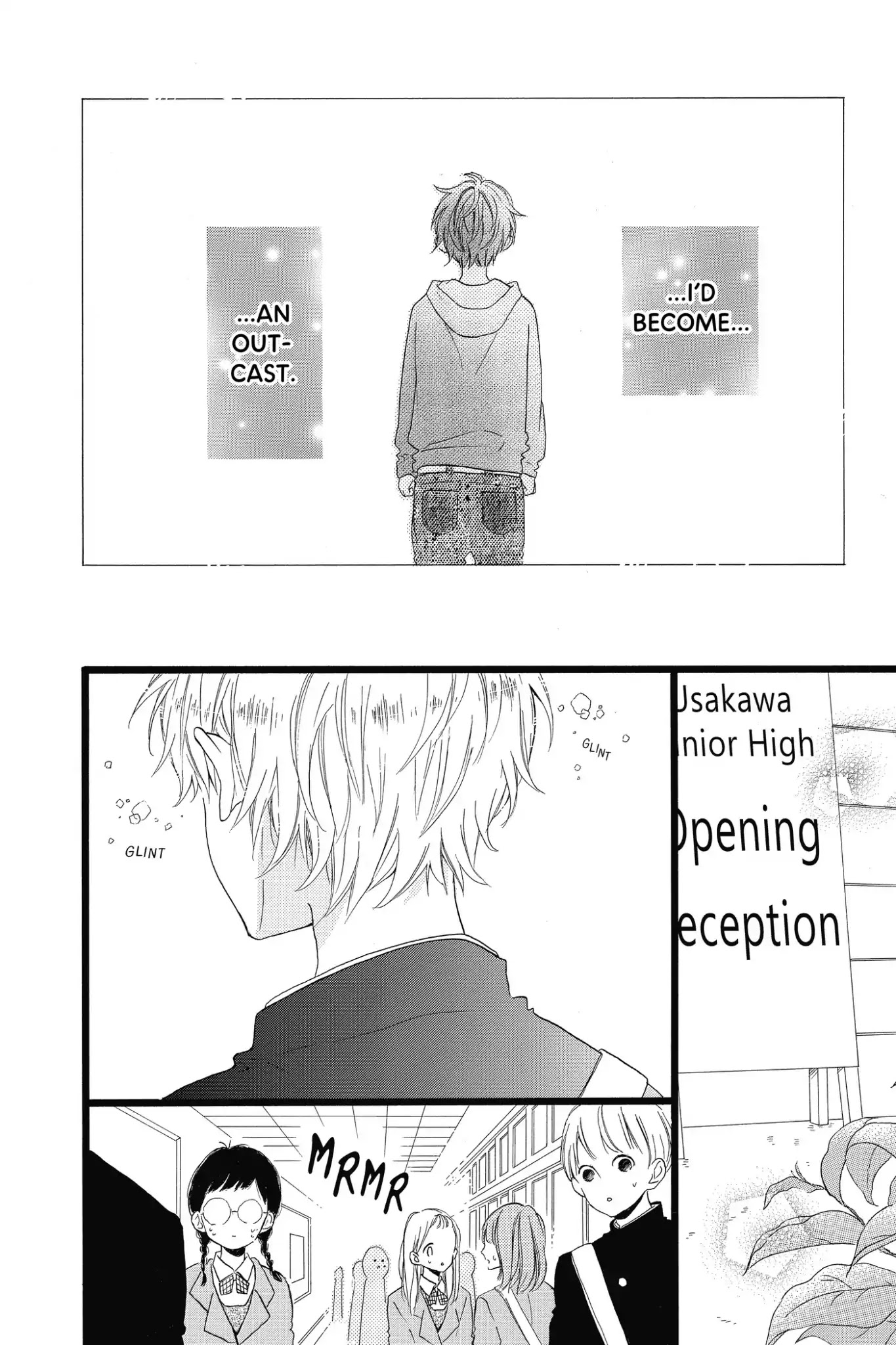 Honey (MEGURO Amu) Chapter 28 page 4 - Chapter 28: Vol.6 #28: Back in Junior High