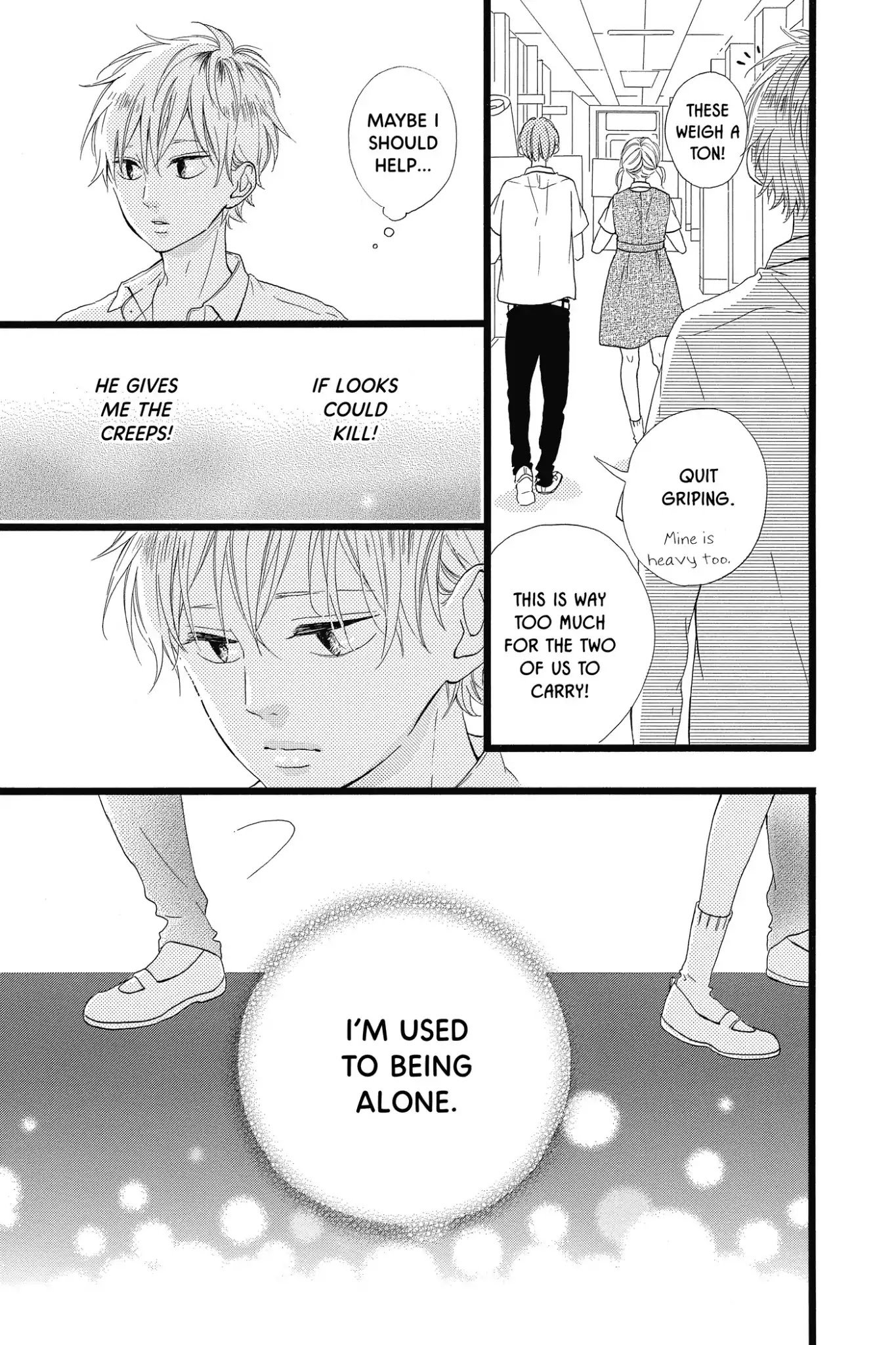 Honey (MEGURO Amu) Chapter 28 page 9 - Chapter 28: Vol.6 #28: Back in Junior High