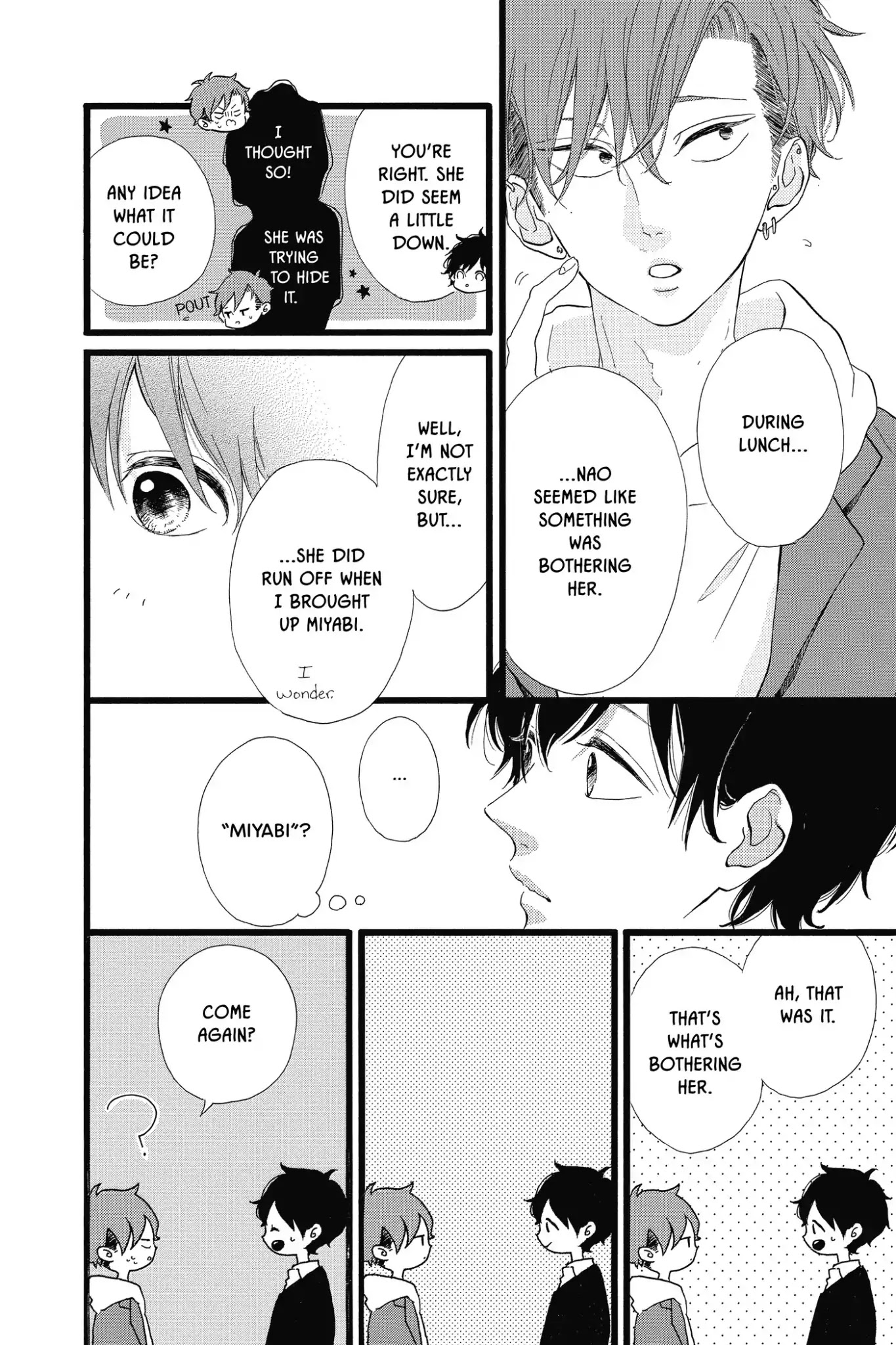 Honey (MEGURO Amu) Chapter 31 page 20 - Chapter 31: Vol.7 #31: Anxiety
