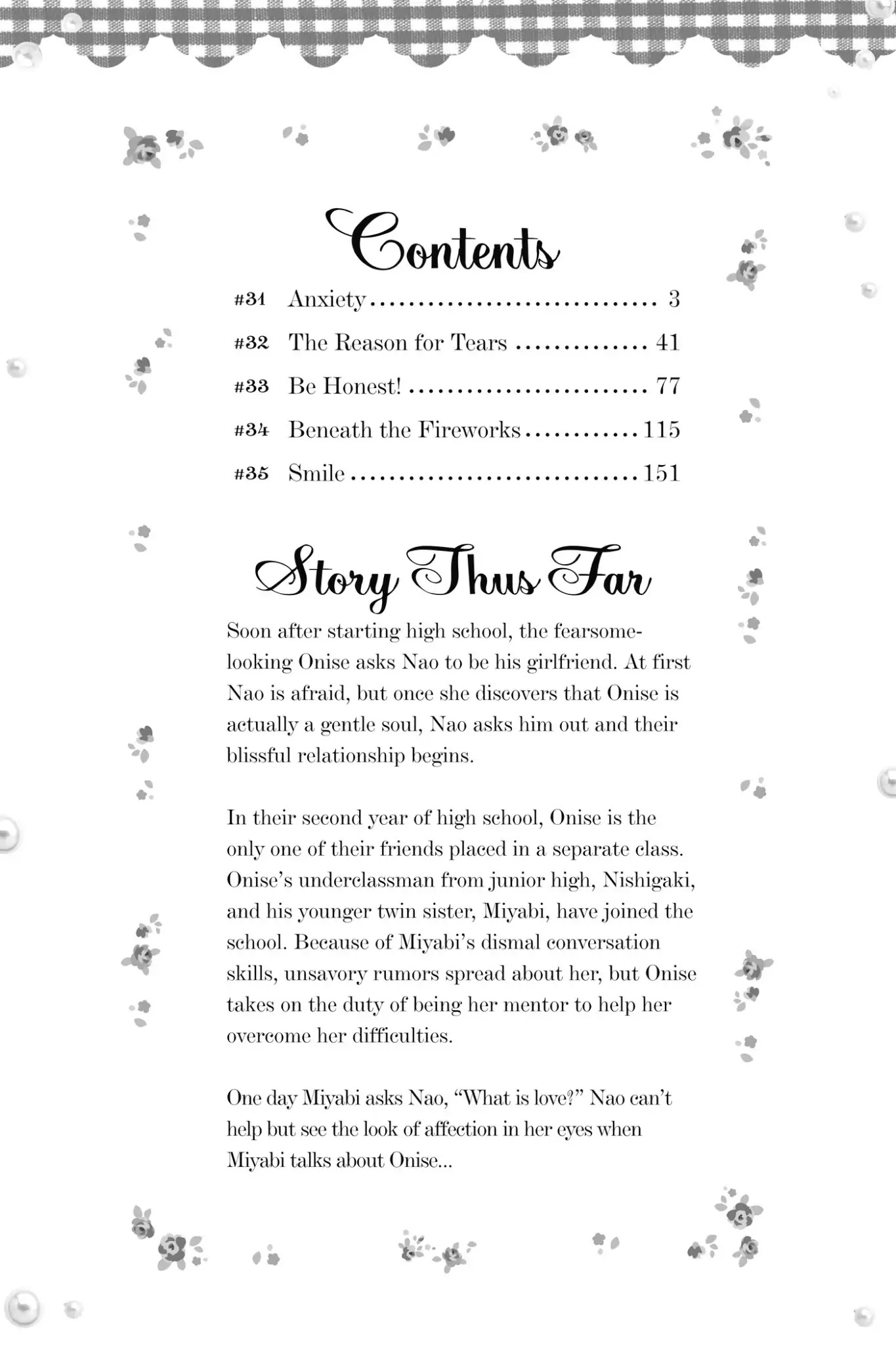 Honey (MEGURO Amu) Chapter 31 page 4 - Chapter 31: Vol.7 #31: Anxiety