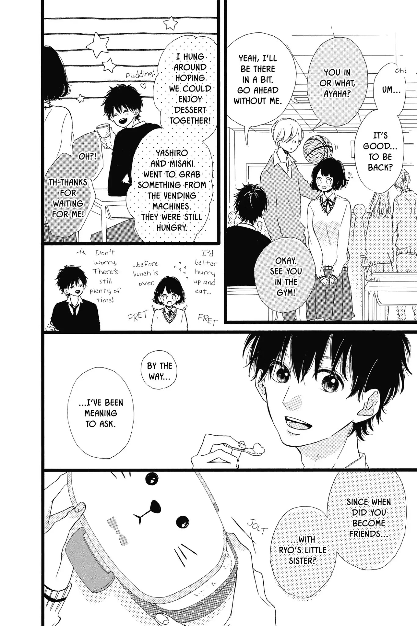 Honey (MEGURO Amu) Chapter 31 page 8 - Chapter 31: Vol.7 #31: Anxiety
