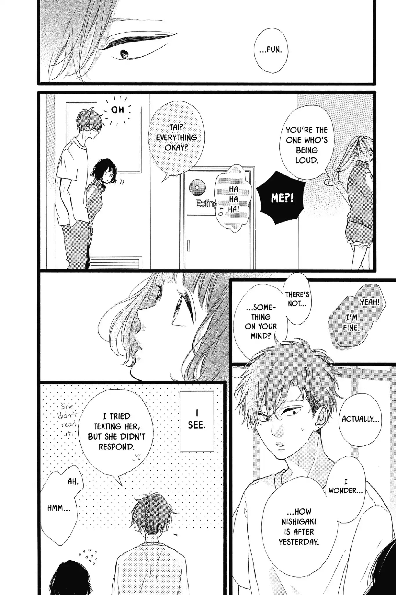 Honey (MEGURO Amu) Chapter 32 page 16 - Chapter 32: Vol.7 #32: The Reason for Tears