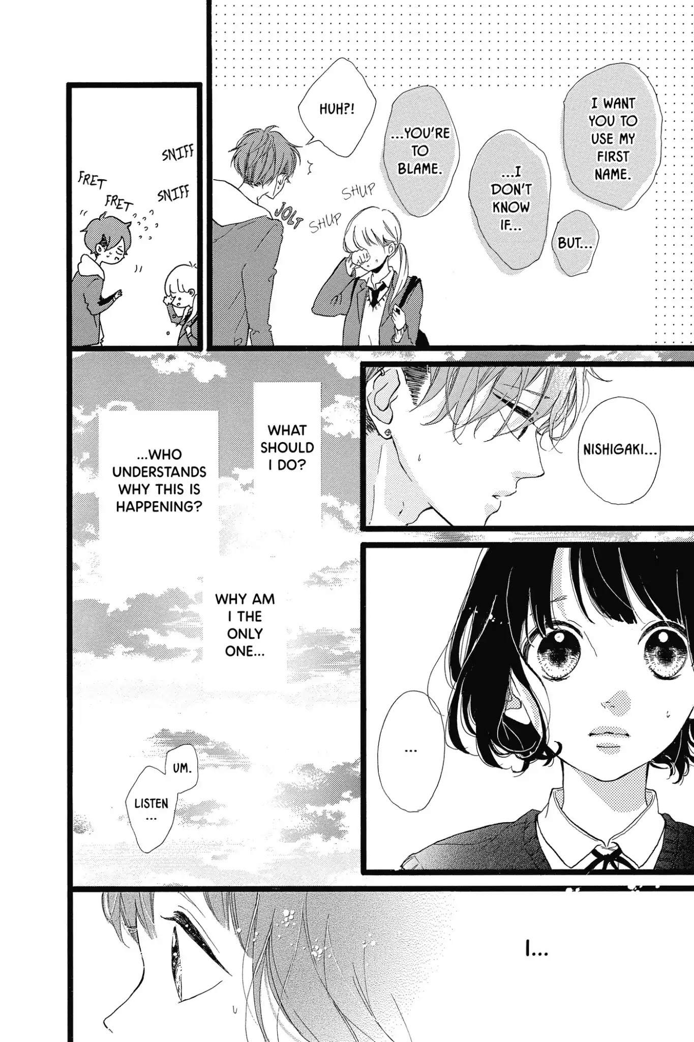 Honey (MEGURO Amu) Chapter 32 page 4 - Chapter 32: Vol.7 #32: The Reason for Tears