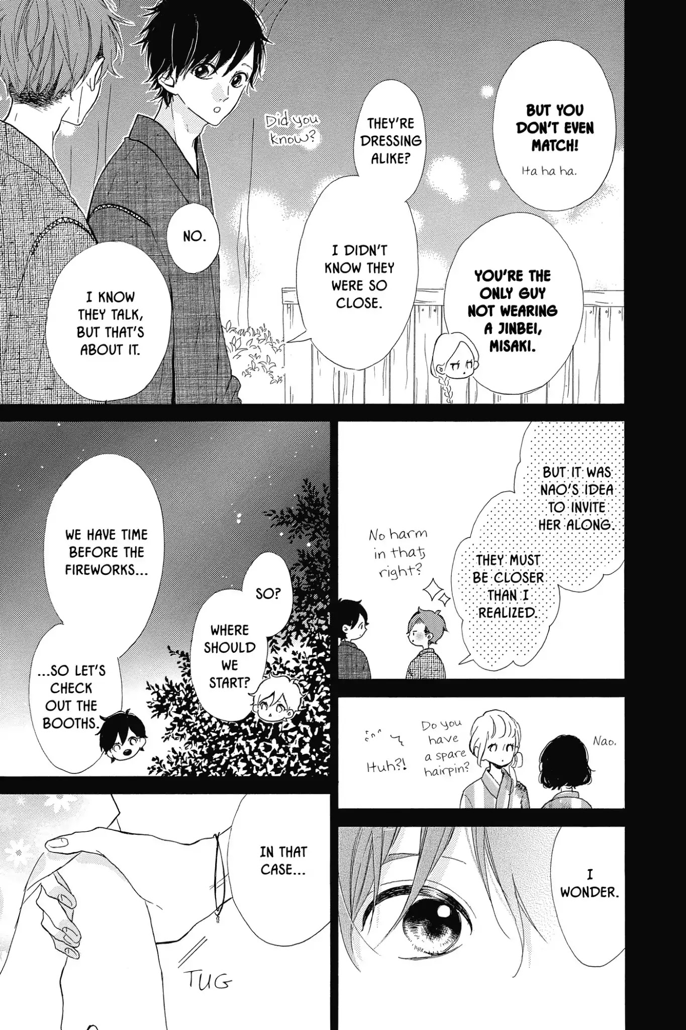 Honey (MEGURO Amu) Chapter 33 page 5 - Chapter 33: Vol.7 #33: Be Honest!