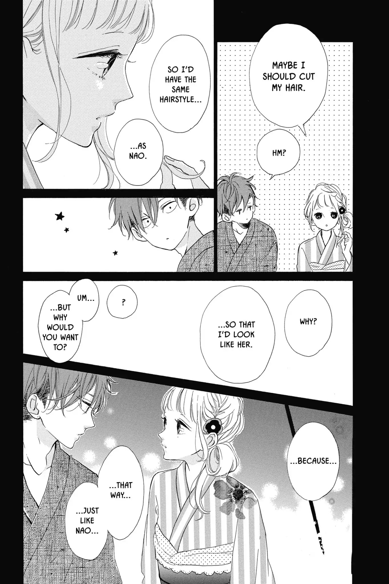 Honey (MEGURO Amu) Chapter 34 page 11 - Chapter 34: Vol.7 #34: Beneath the Fireworks