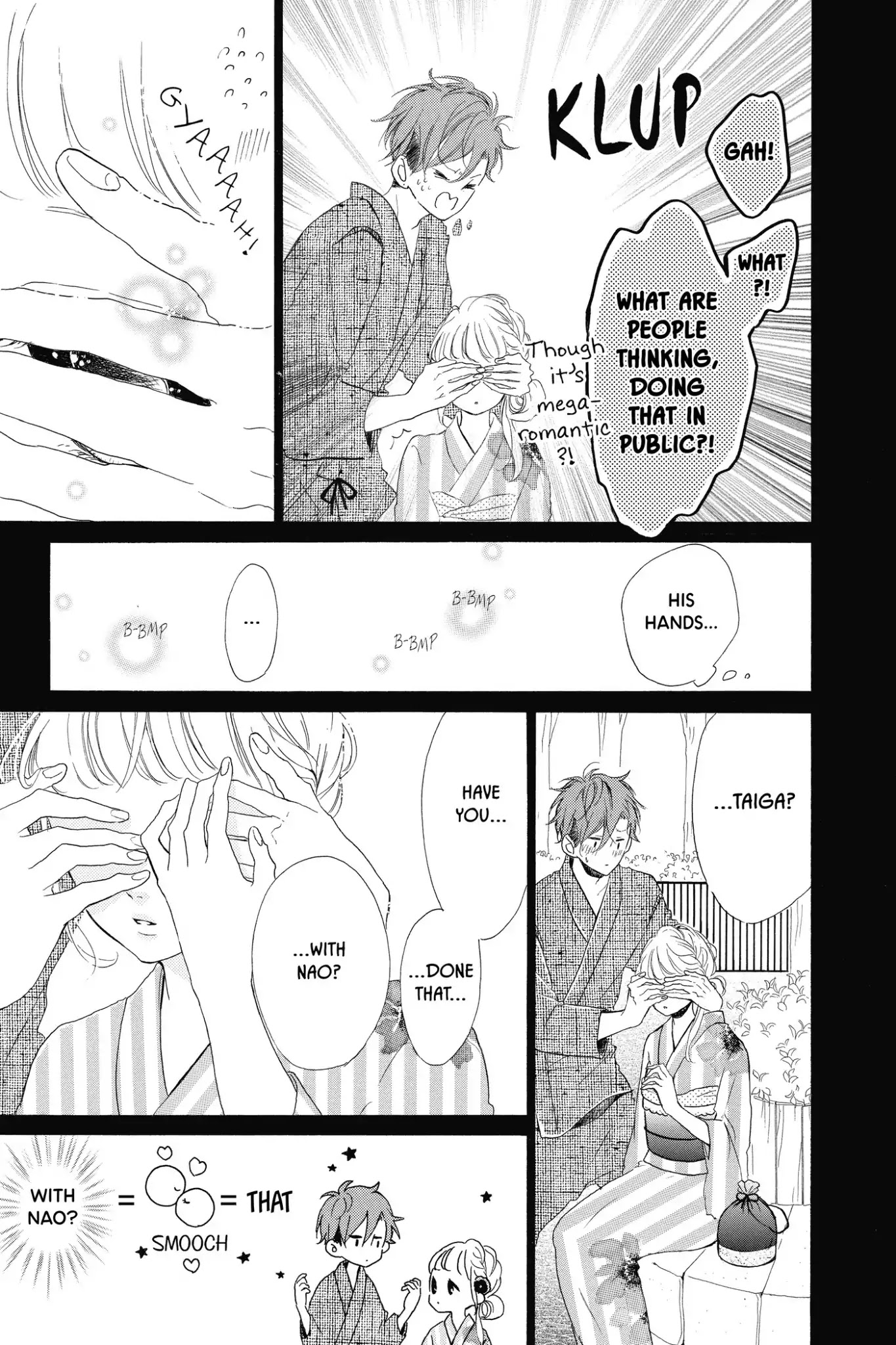 Honey (MEGURO Amu) Chapter 34 page 13 - Chapter 34: Vol.7 #34: Beneath the Fireworks