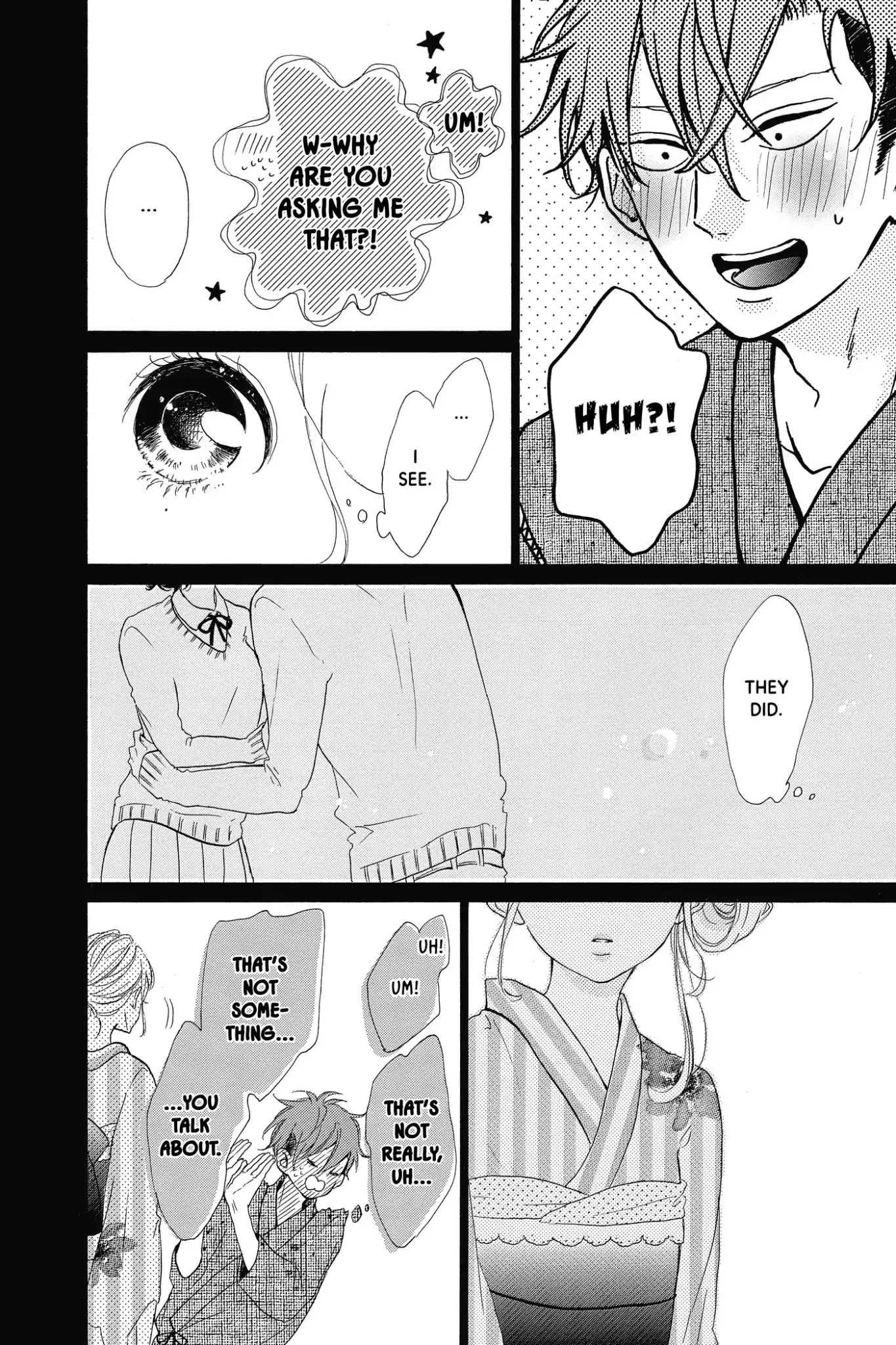 Honey (MEGURO Amu) Chapter 34 page 14 - Chapter 34: Vol.7 #34: Beneath the Fireworks