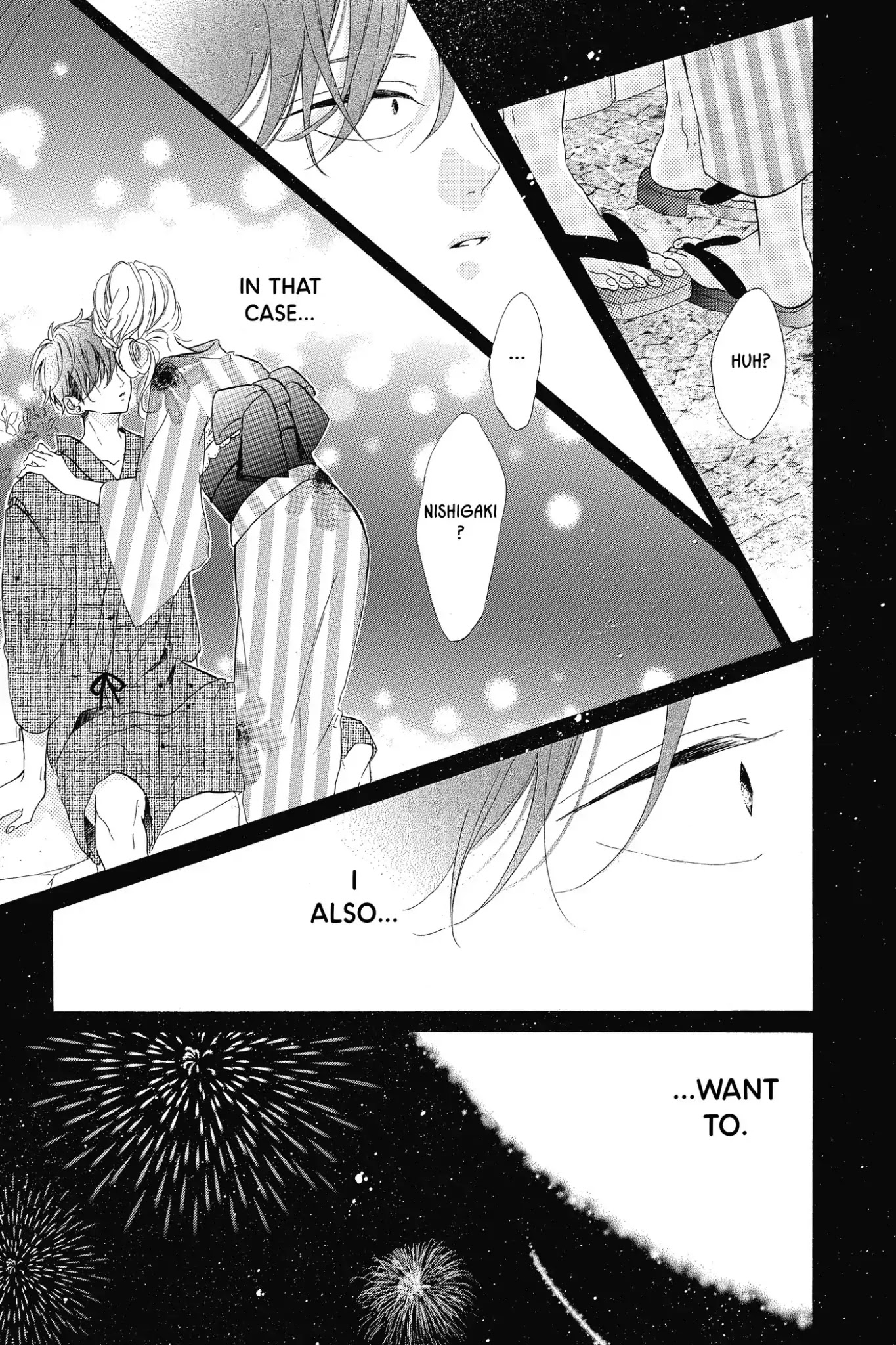 Honey (MEGURO Amu) Chapter 34 page 15 - Chapter 34: Vol.7 #34: Beneath the Fireworks