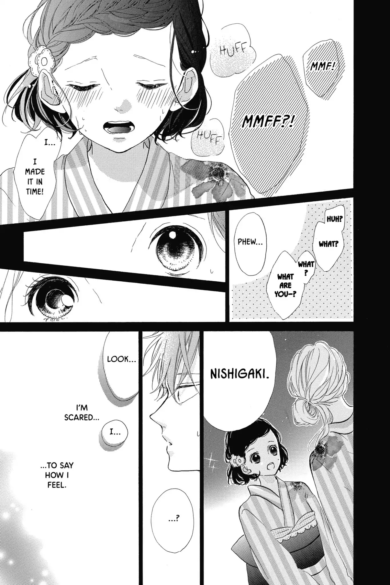 Honey (MEGURO Amu) Chapter 34 page 17 - Chapter 34: Vol.7 #34: Beneath the Fireworks