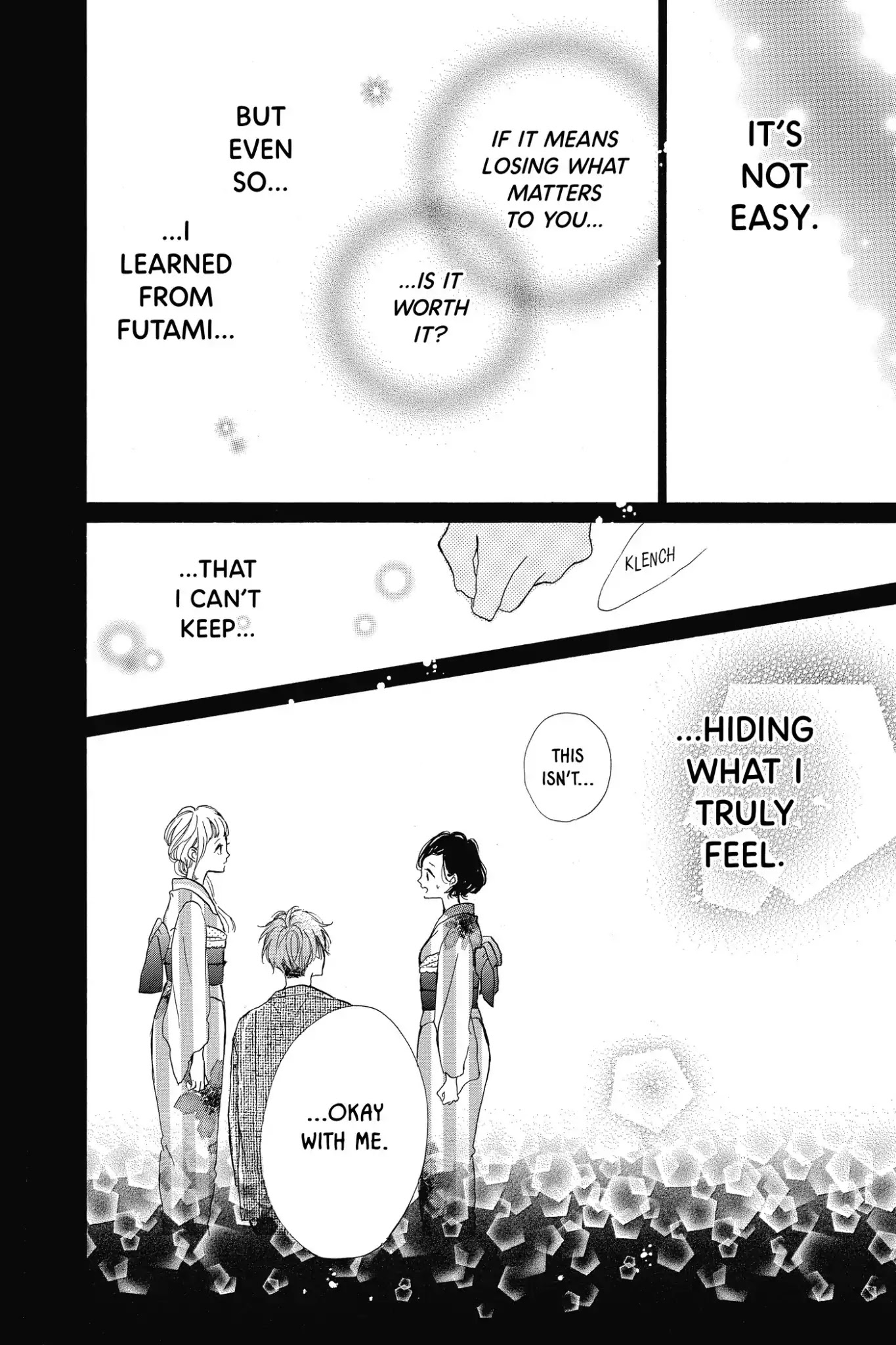 Honey (MEGURO Amu) Chapter 34 page 18 - Chapter 34: Vol.7 #34: Beneath the Fireworks