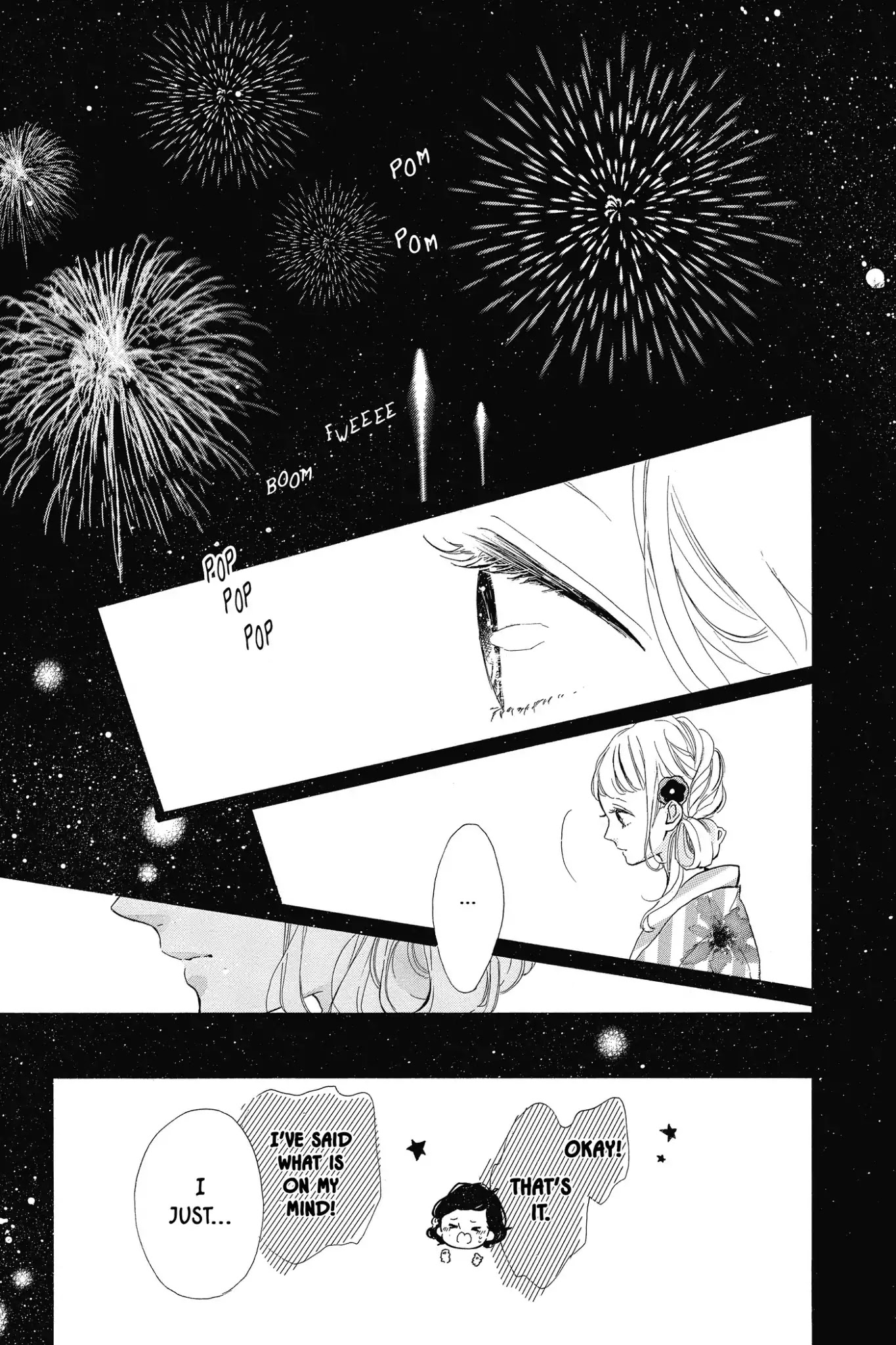Honey (MEGURO Amu) Chapter 34 page 23 - Chapter 34: Vol.7 #34: Beneath the Fireworks