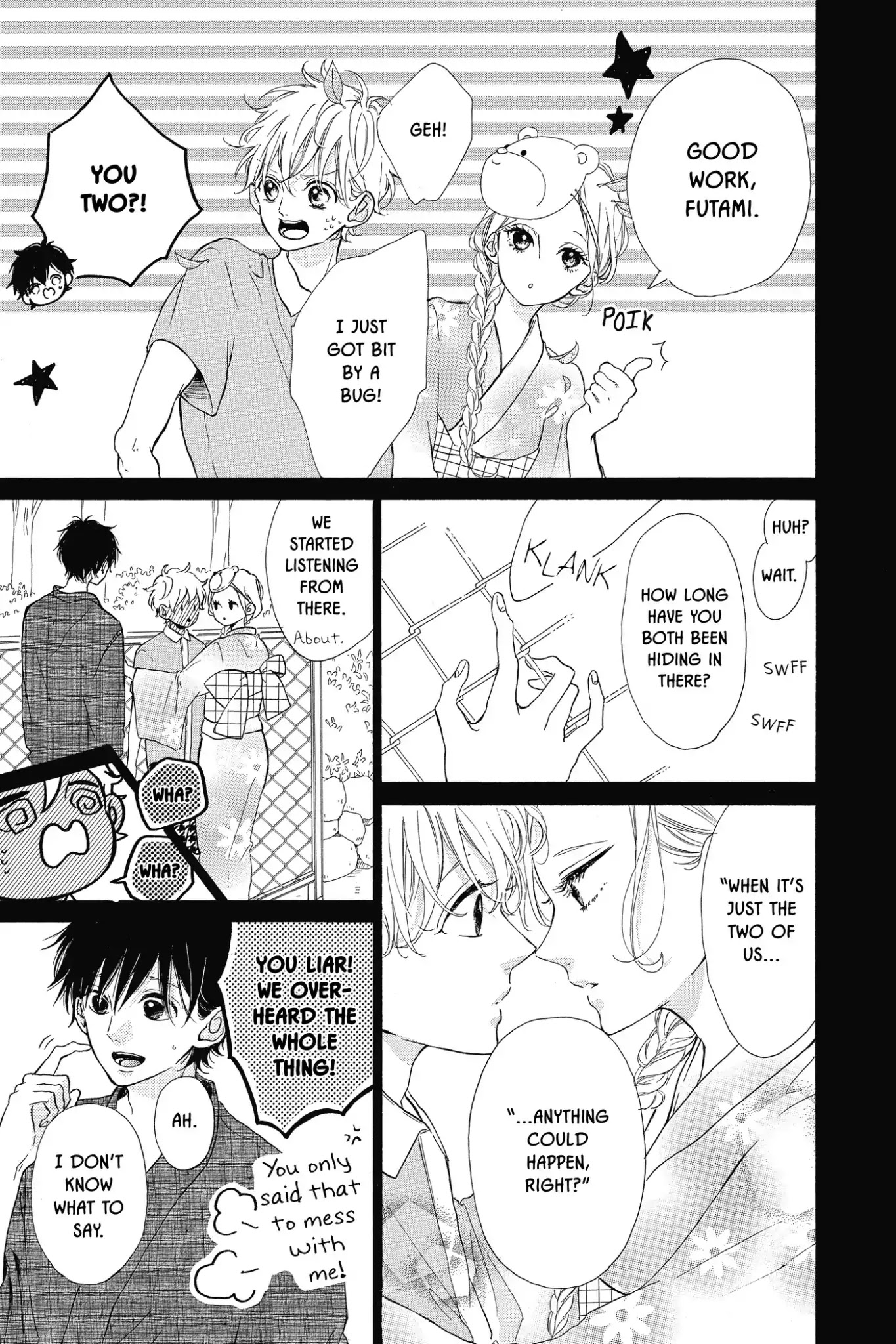 Honey (MEGURO Amu) Chapter 34 page 3 - Chapter 34: Vol.7 #34: Beneath the Fireworks
