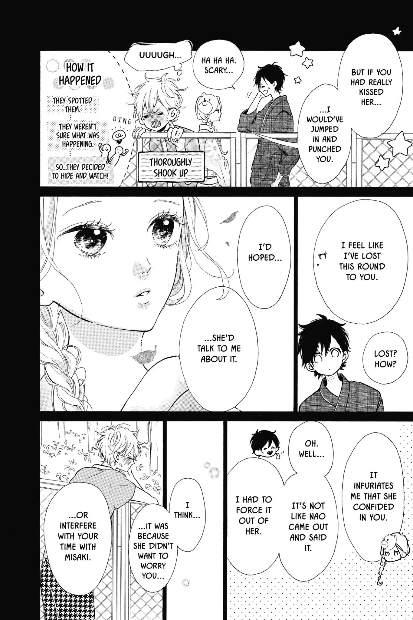 Honey (MEGURO Amu) Chapter 34 page 4 - Chapter 34: Vol.7 #34: Beneath the Fireworks