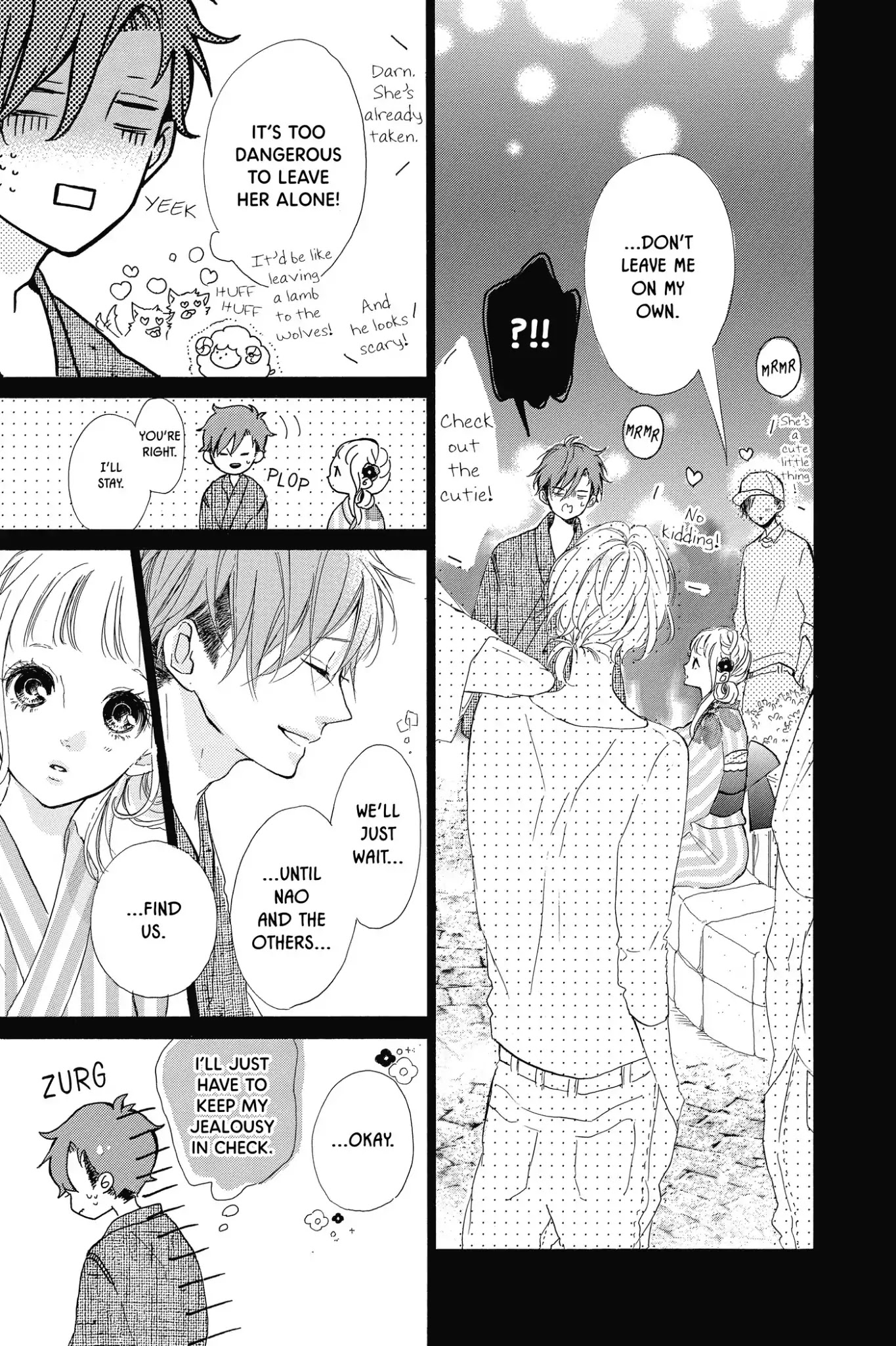 Honey (MEGURO Amu) Chapter 34 page 9 - Chapter 34: Vol.7 #34: Beneath the Fireworks