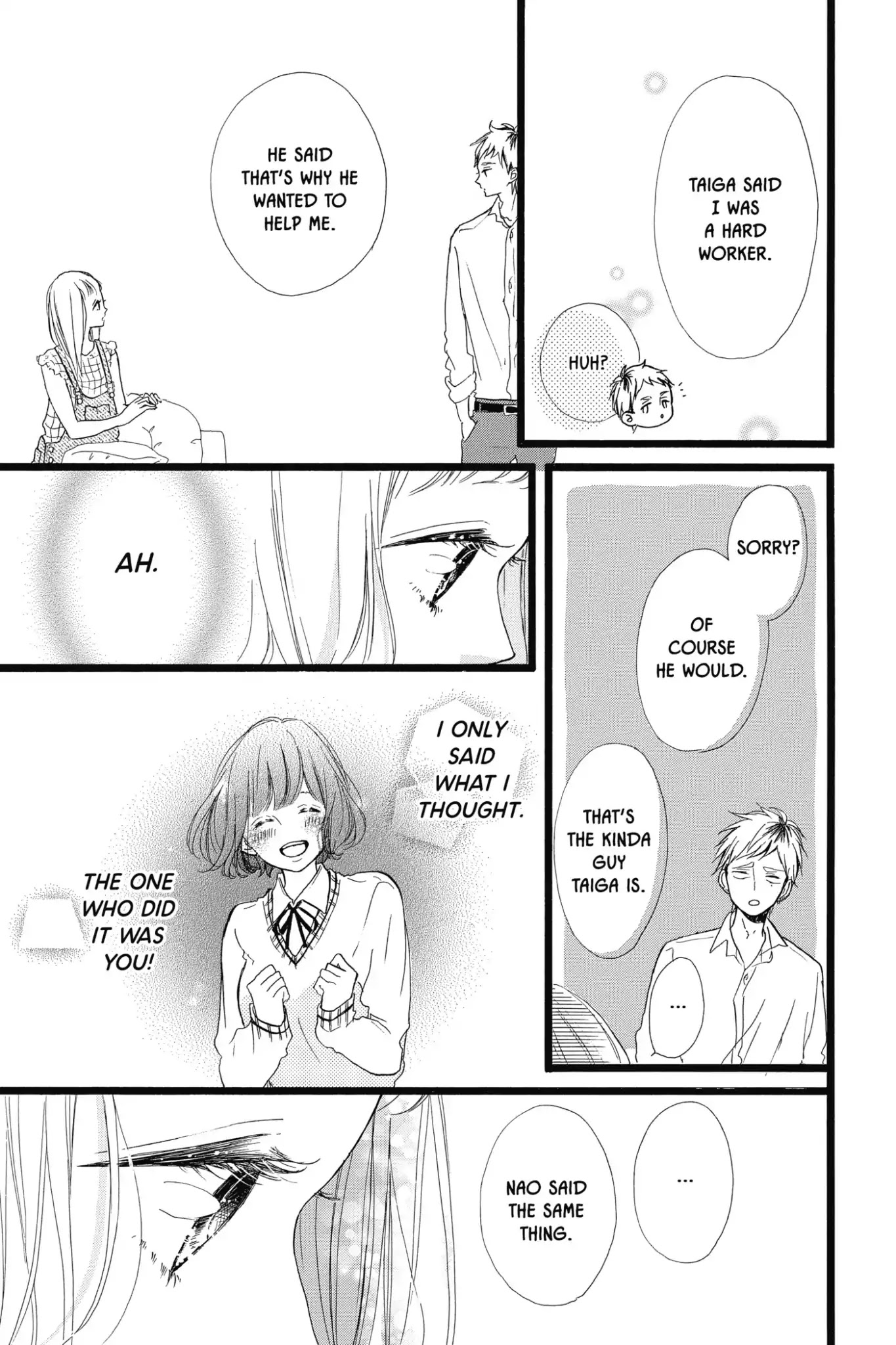 Honey (MEGURO Amu) Chapter 35 page 15 - Chapter 35: Vol.7 #35: Smile