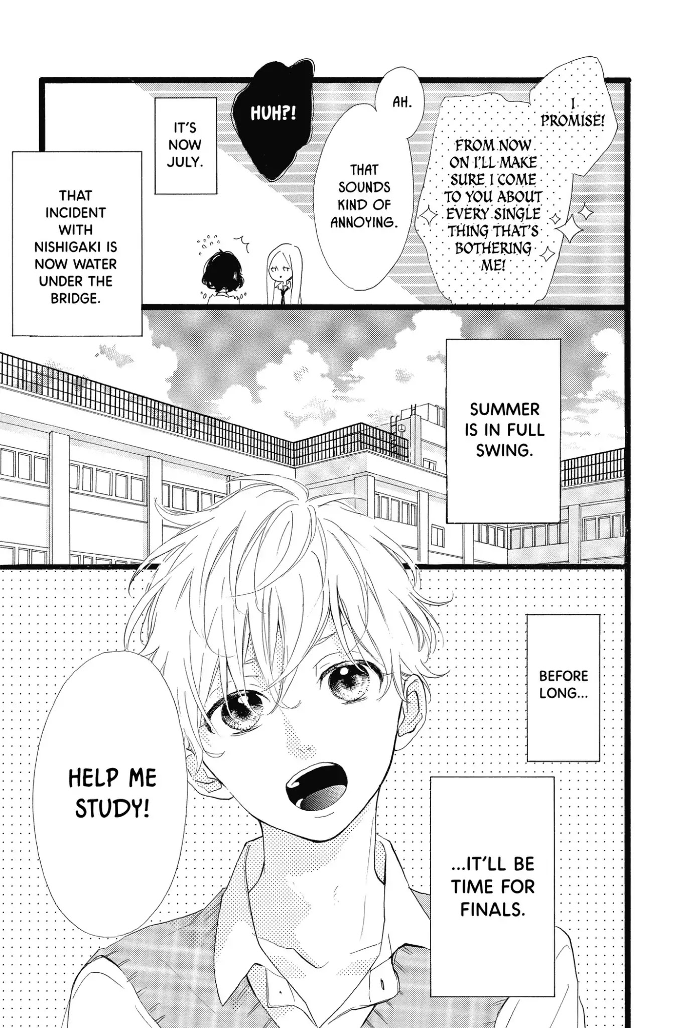 Honey (MEGURO Amu) Chapter 36 page 9 - Chapter 36: Vol.8 #36: About Them