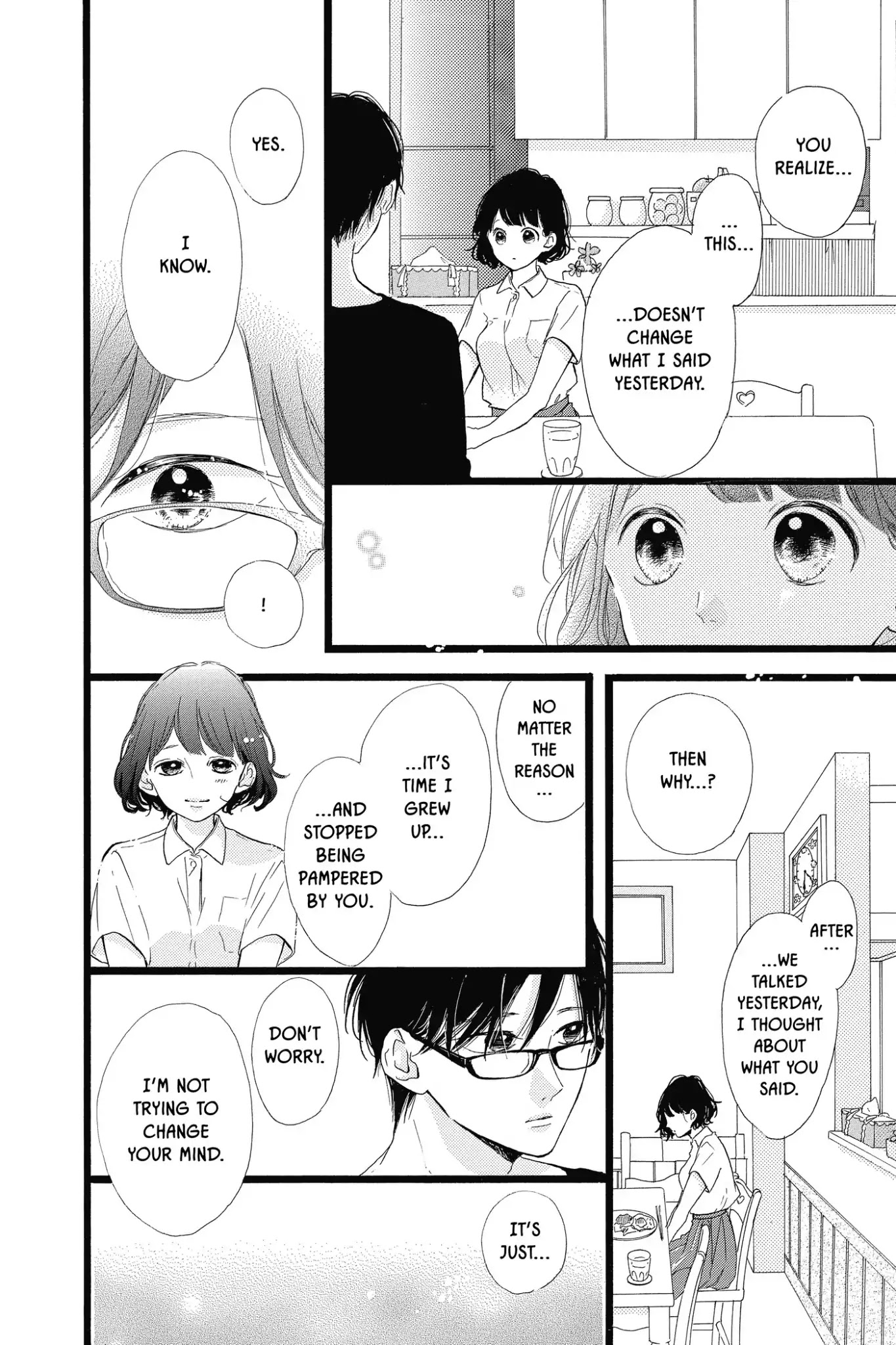 Honey (MEGURO Amu) Chapter 39 page 4 - Chapter 39: Vol.8 #39: Dreams and Determination